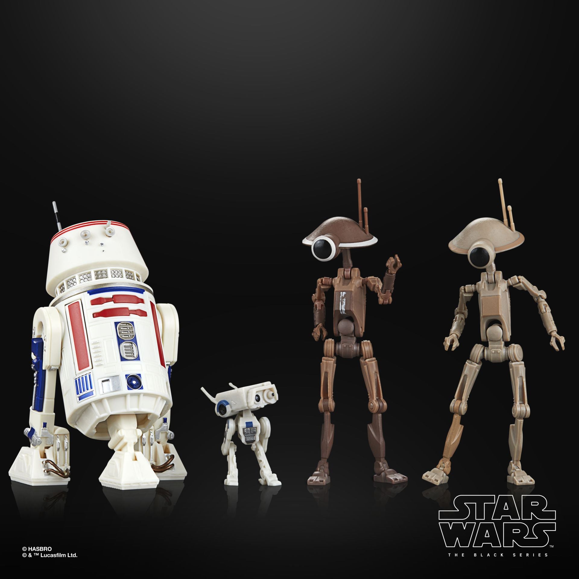 Star Wars Black Series Exclusive R5-D4, BD-72 and Pit Droids 3-Pack、mySite、hgirdovlk