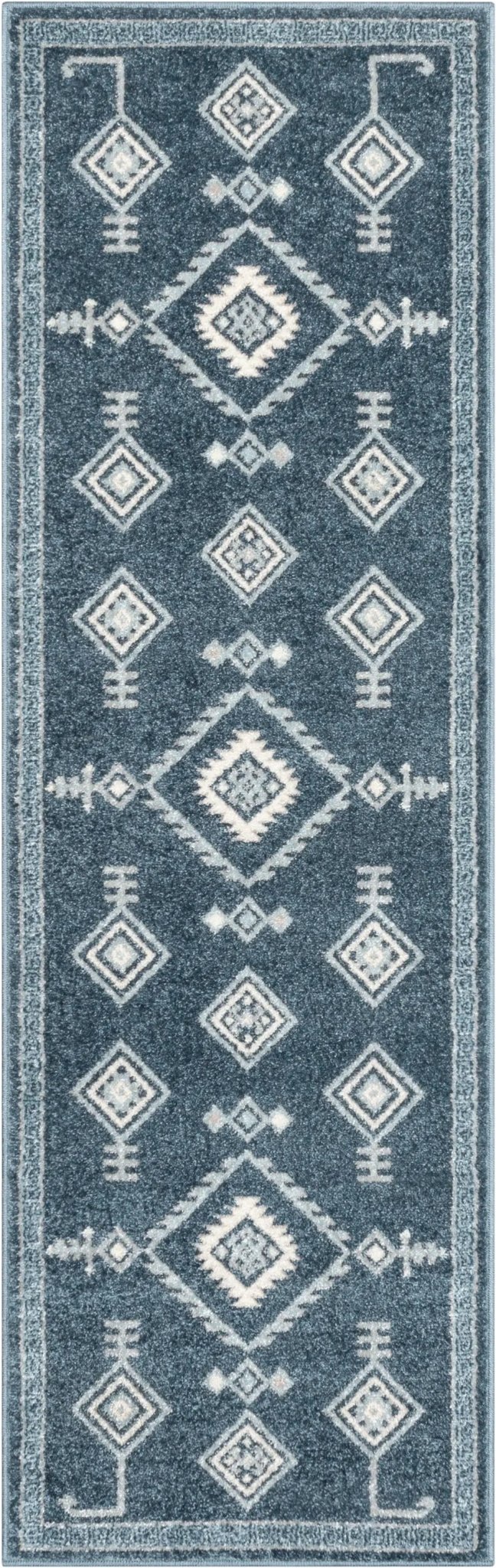 Azra Tribal Medallion Dark Blue Rug、mySite、gigharbornorthrealestate