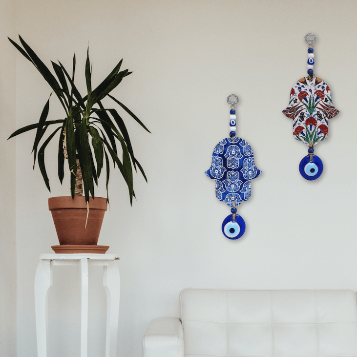 Floral Hamsa Wall Hanging、mySite、topwebapps