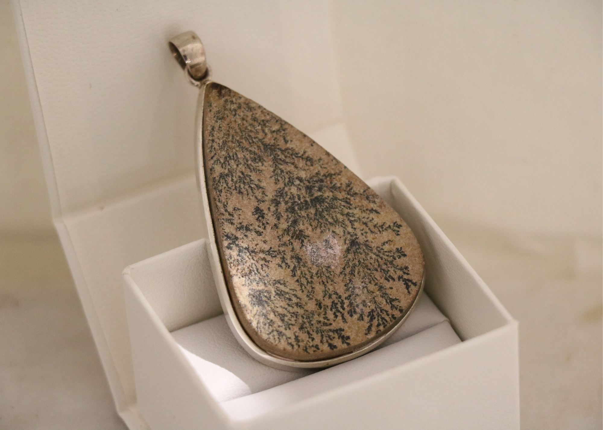 Tree Agate Pendant (Sterling Silver)、mySite、topwebapps