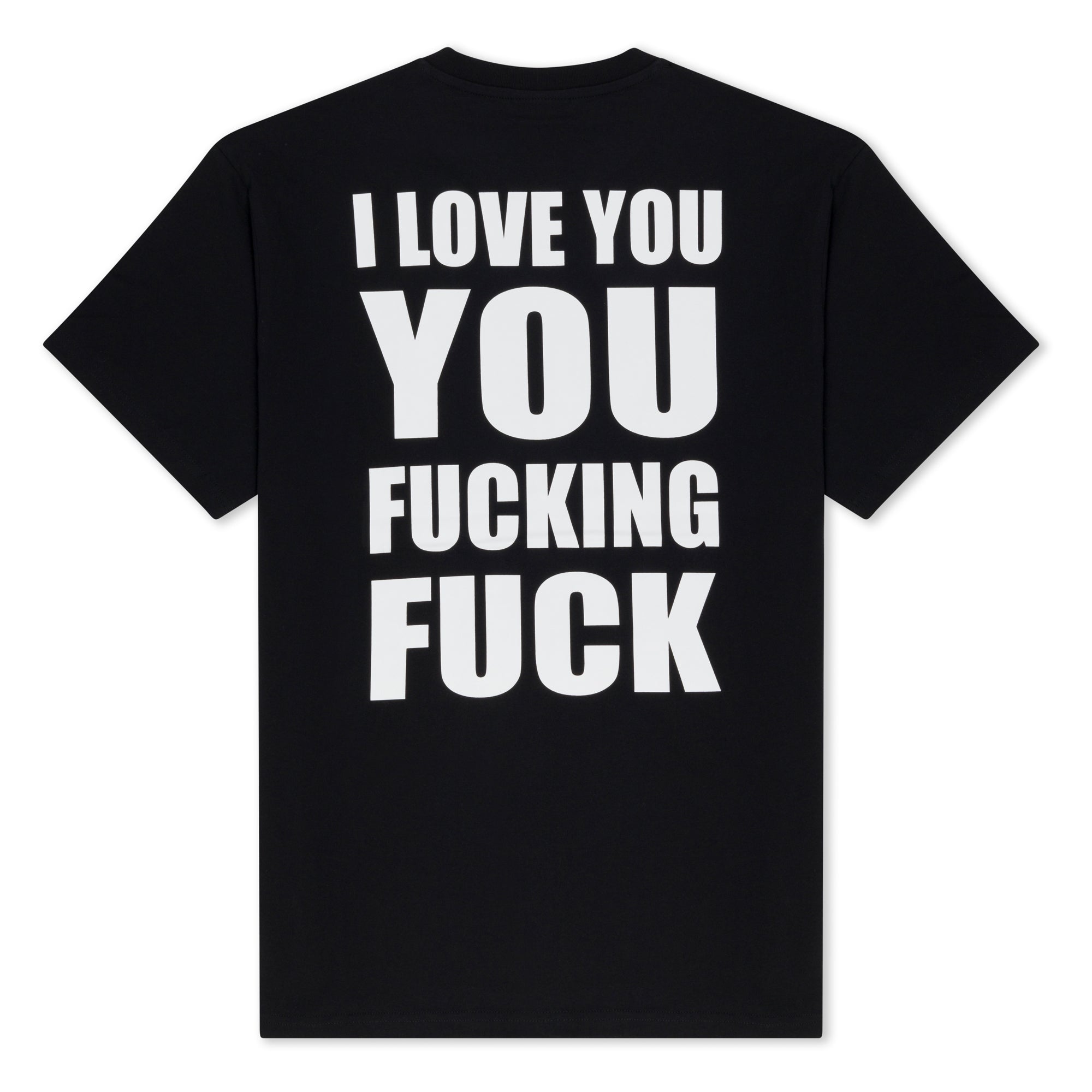  ILY Fuckin Fuck Tee (Black)、mySite、merchandisen