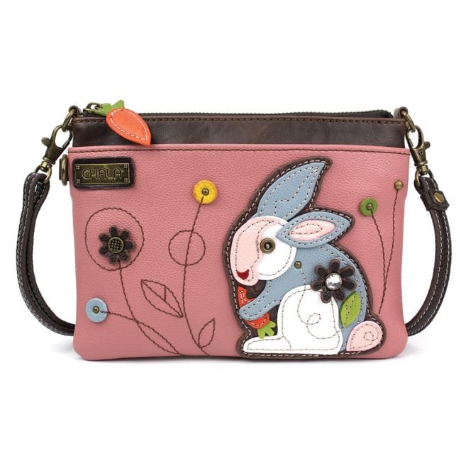 Bunny Rabbit Collection by Chala: Wallet, Key Chain, Totes and Crossbody Bag for Bunny Lovers*、mySite、g9winljtr