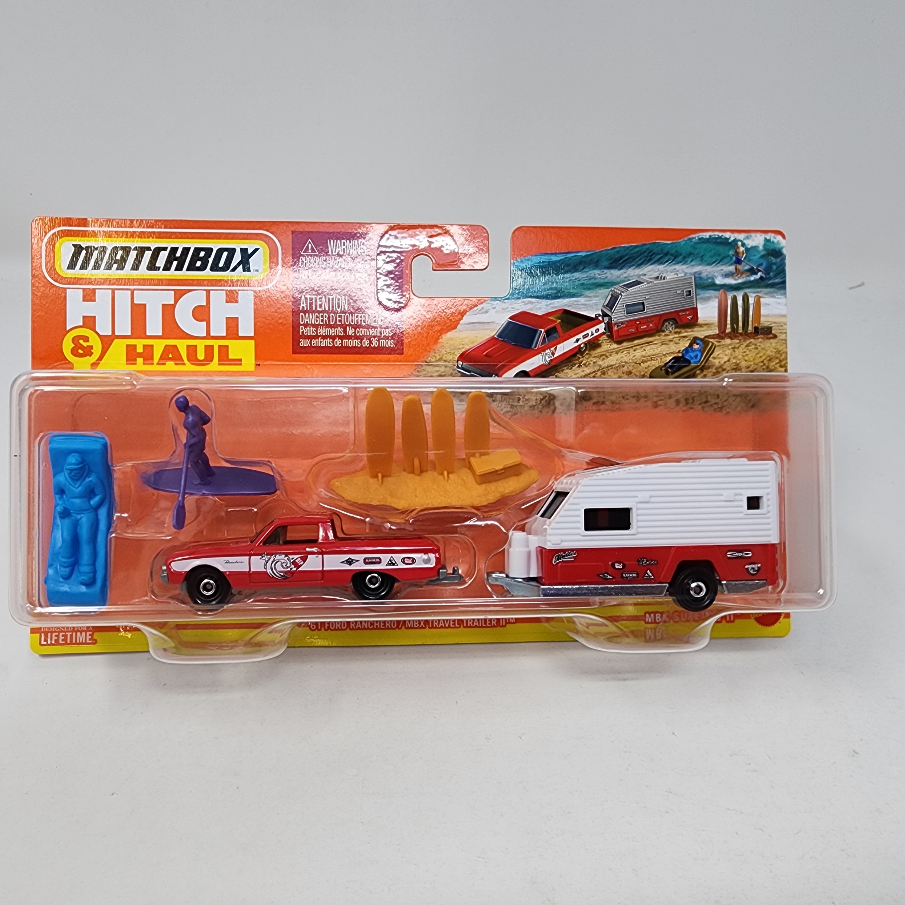 Surfing II '61 Ford Ranchero/Travel Trailer * 2024 Matchbox Hitch & Haul、mySite、hgirdovlk
