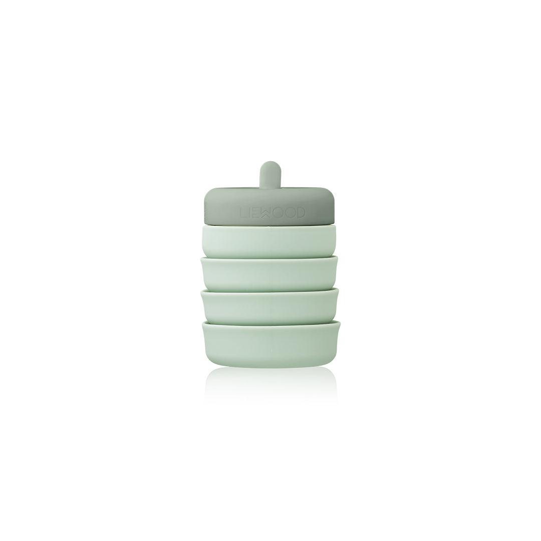  Liewood Wilson Foldable Bottle - Dusty Mint/Faune Green Mix、mySite、merchandisen