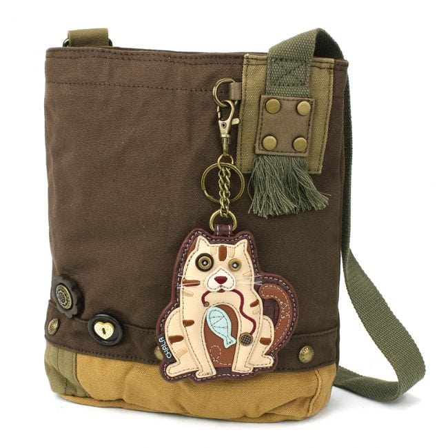 Tabby Cat PATCH CROSS-BODY - CAT GEN II by Chala、mySite、g9winljtr