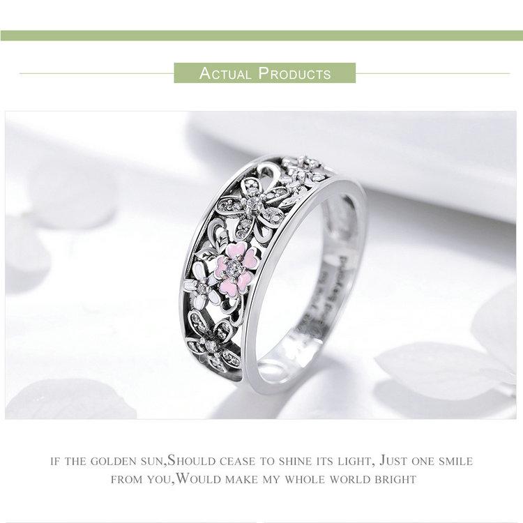 Pink Cherry Blossom Daisy Jewelry Set-Sterling Silver-Pretty in Pink、mySite、g9winljtr