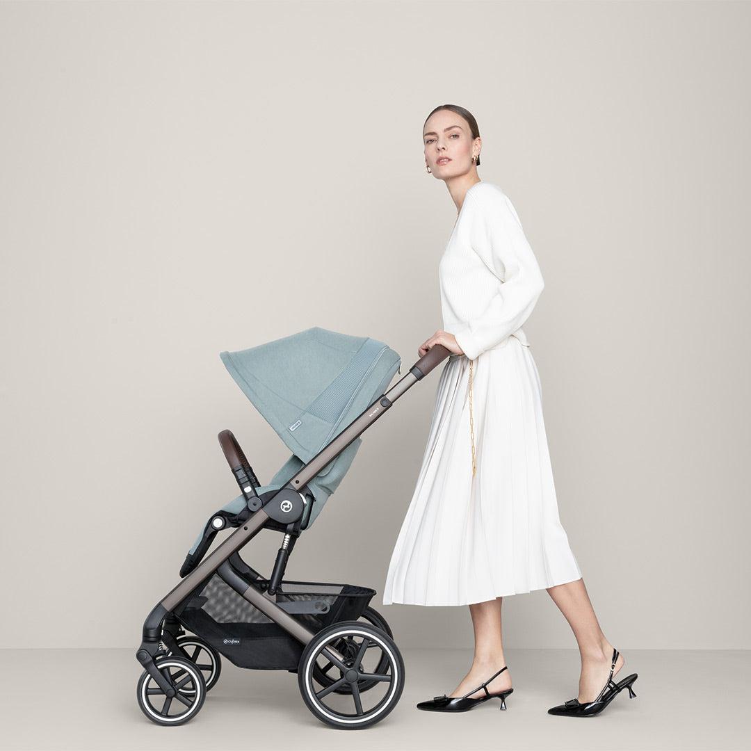  CYBEX Balios S Lux Pushchair - Sky Blue - Taupe、mySite、merchandisen