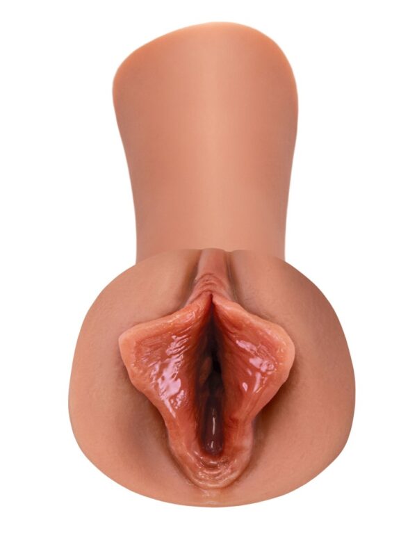 PDXtreme Wet Pussies Masturbator | Luscious Lips | Tan | Self Lubricating Stroker、mySite、bottomscart