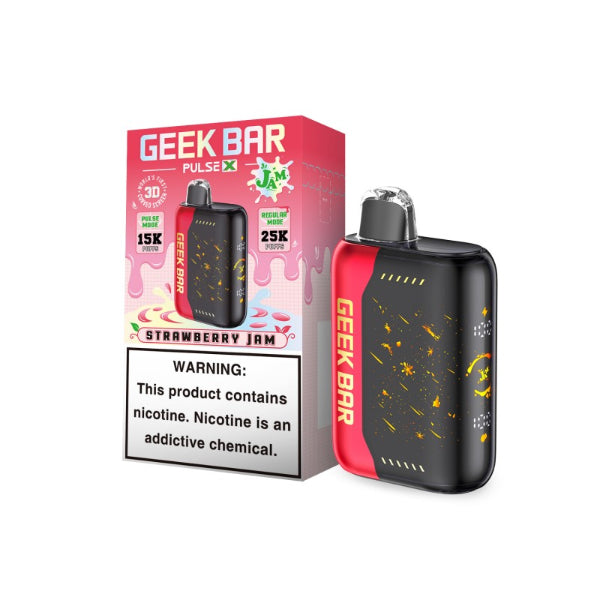 Geek Bar Pulse X 25,000 Puffs Jam Edition、mySite、zt4zffjzw