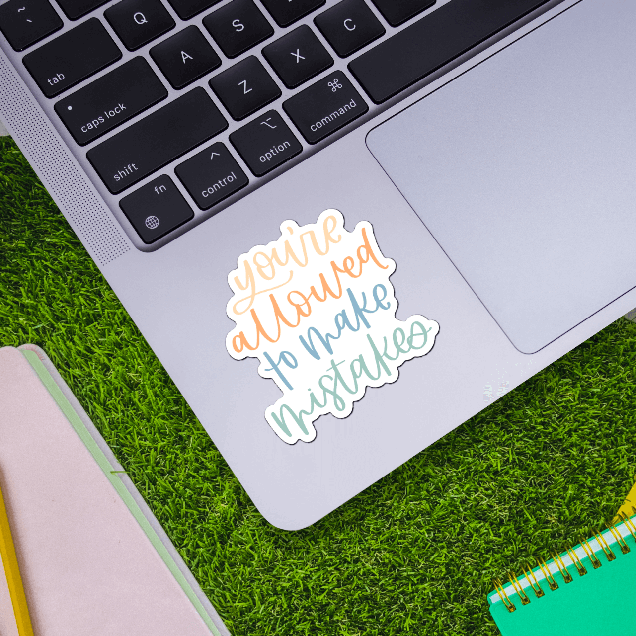  You're Allowed To Make Mistakes Sticker、mySite、ghnorth