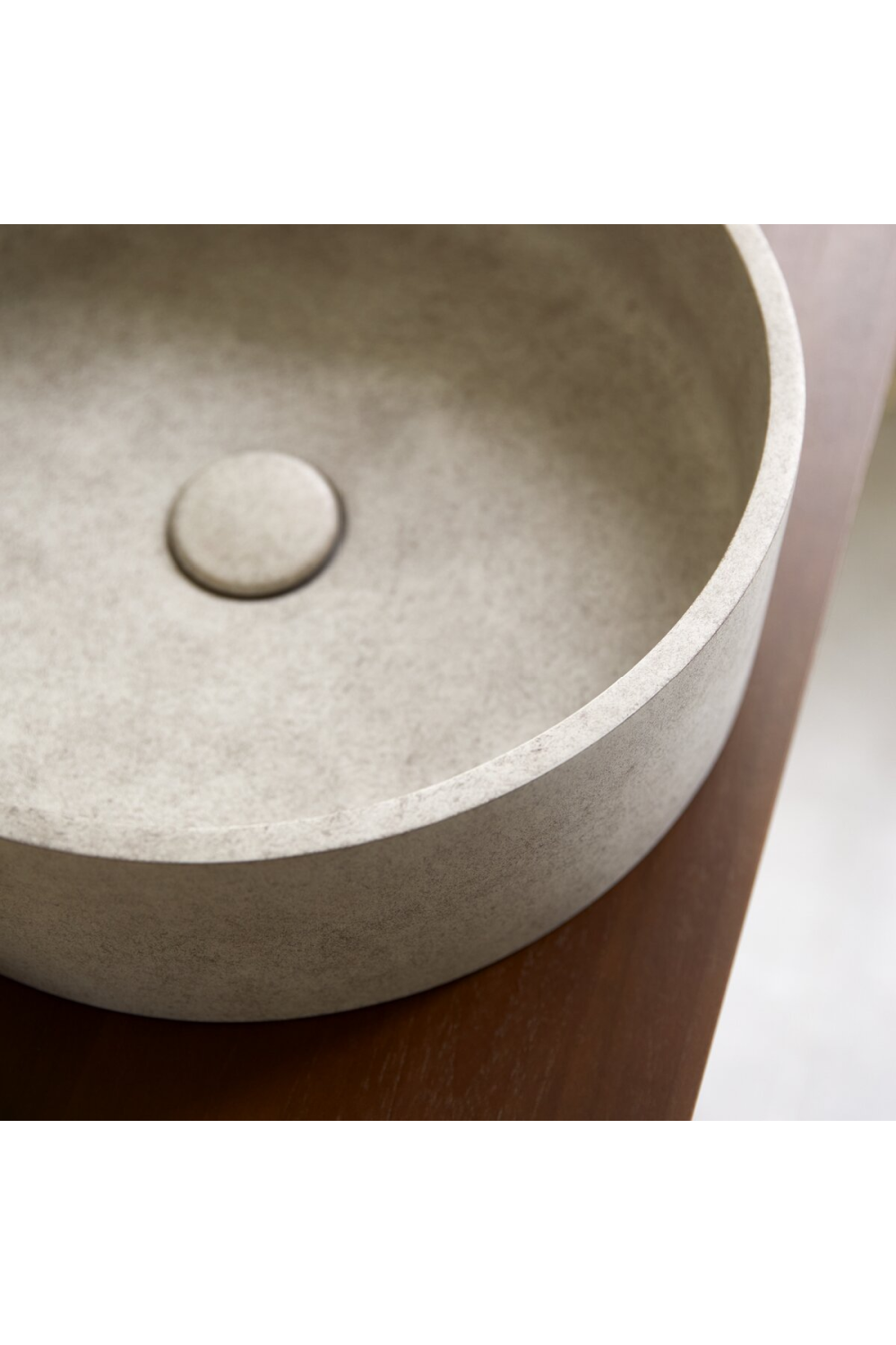 Round Concrete Bathroom Sink | Tikamoon Gina、mySite、neckold