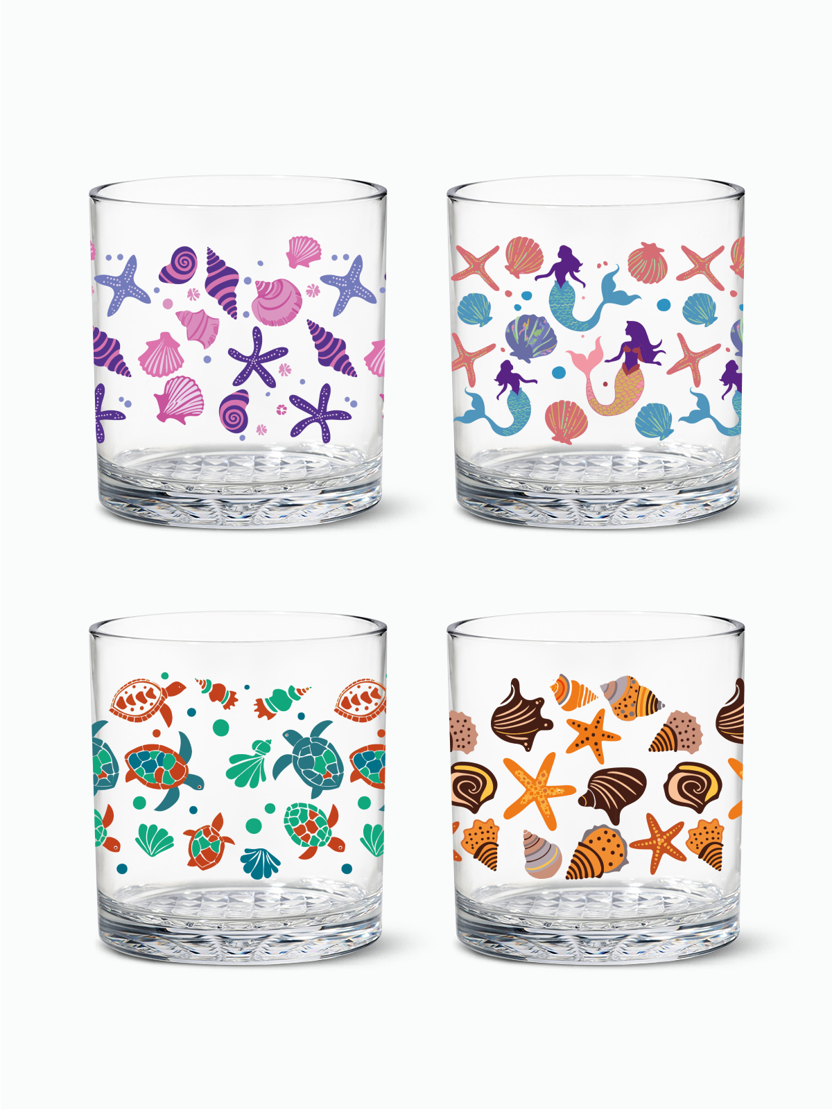 Coastal Charm - RESERVE 12oz Old Fashioned Tritan Copolyester Glass、mySite、camillekostekn