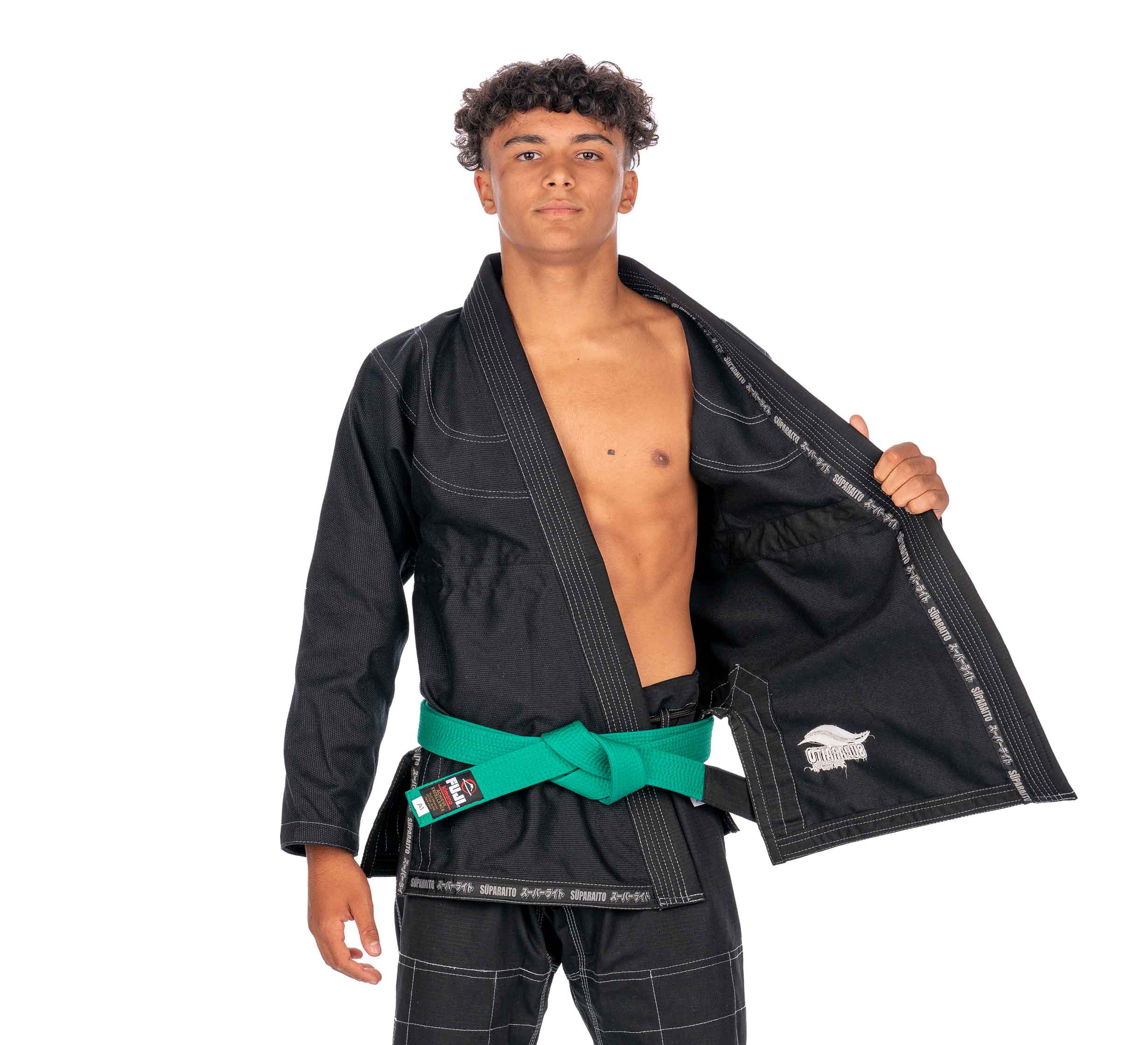 Suparaito Kids Black BJJ Gi、mySite、gigharbornorthrealestate