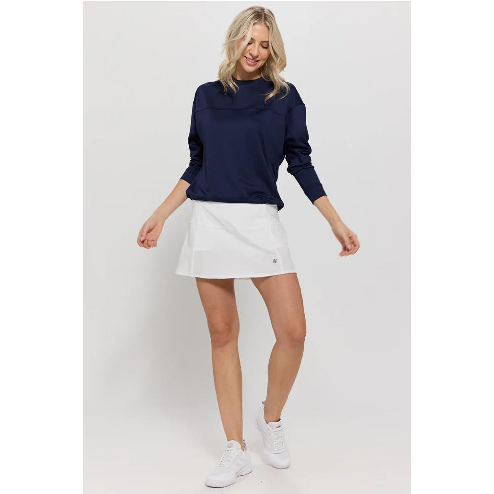 Lija Women's Holiday Deuce Skirt - White