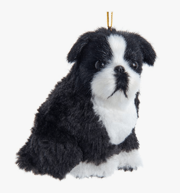 Fluffy Dog Ornaments-Realistic Pups for Christmas Decoration、mySite、g9winljtr