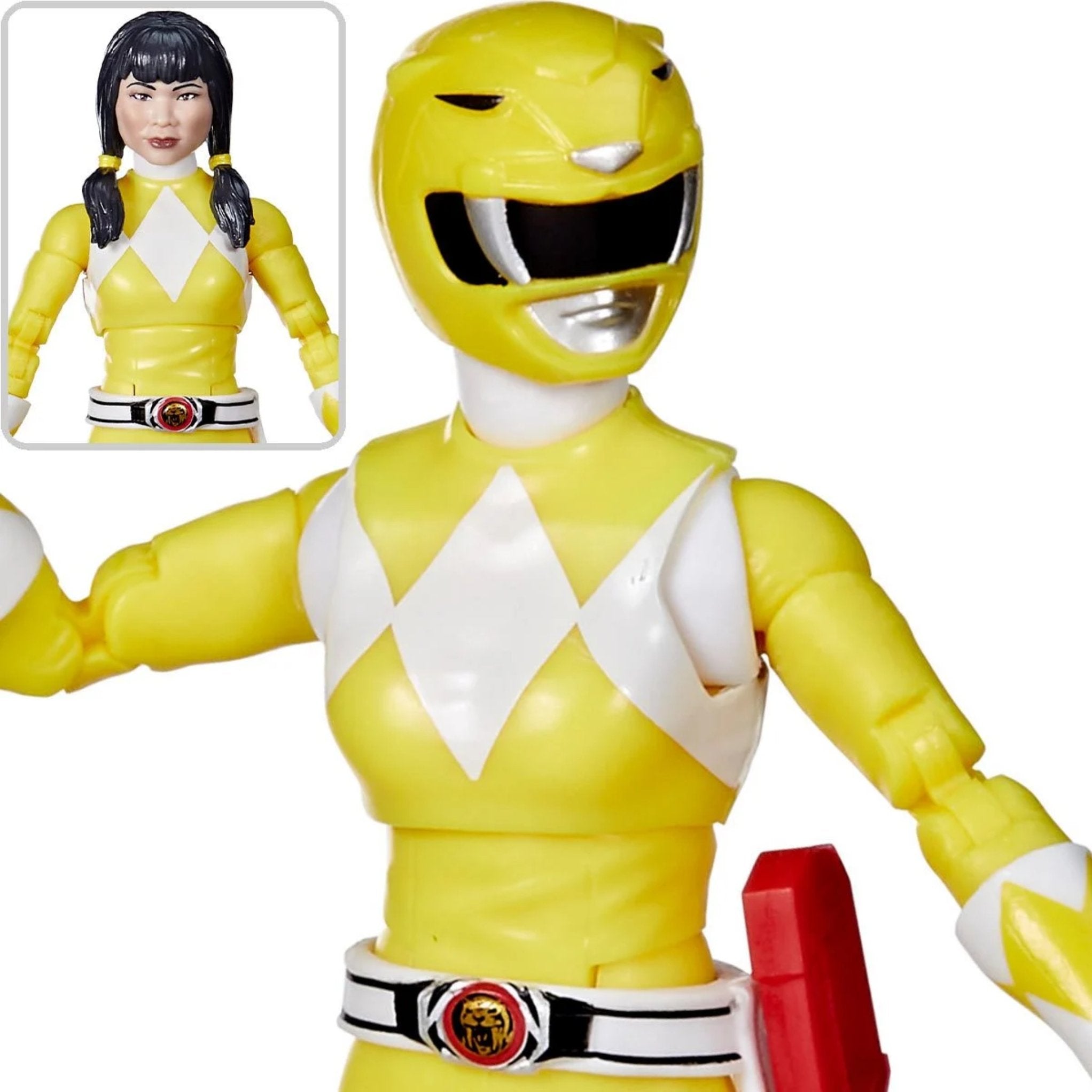 Power Rangers Lightning Collection Remastered Yellow Ranger Figure、mySite、hgirdovlk