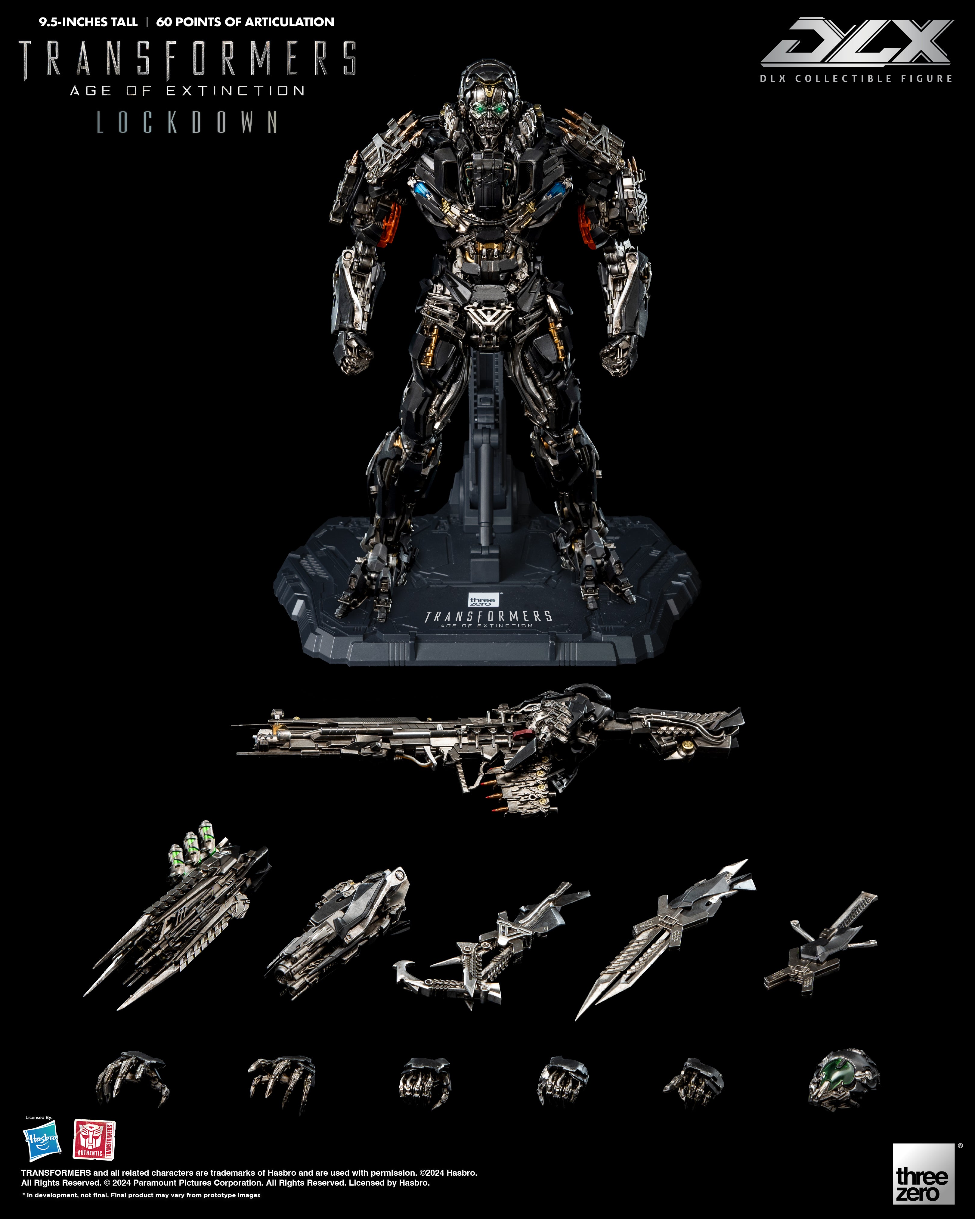 Threezero Transformers: Age of Extinction - DLX Lockdown、mySite、hgirdovlk