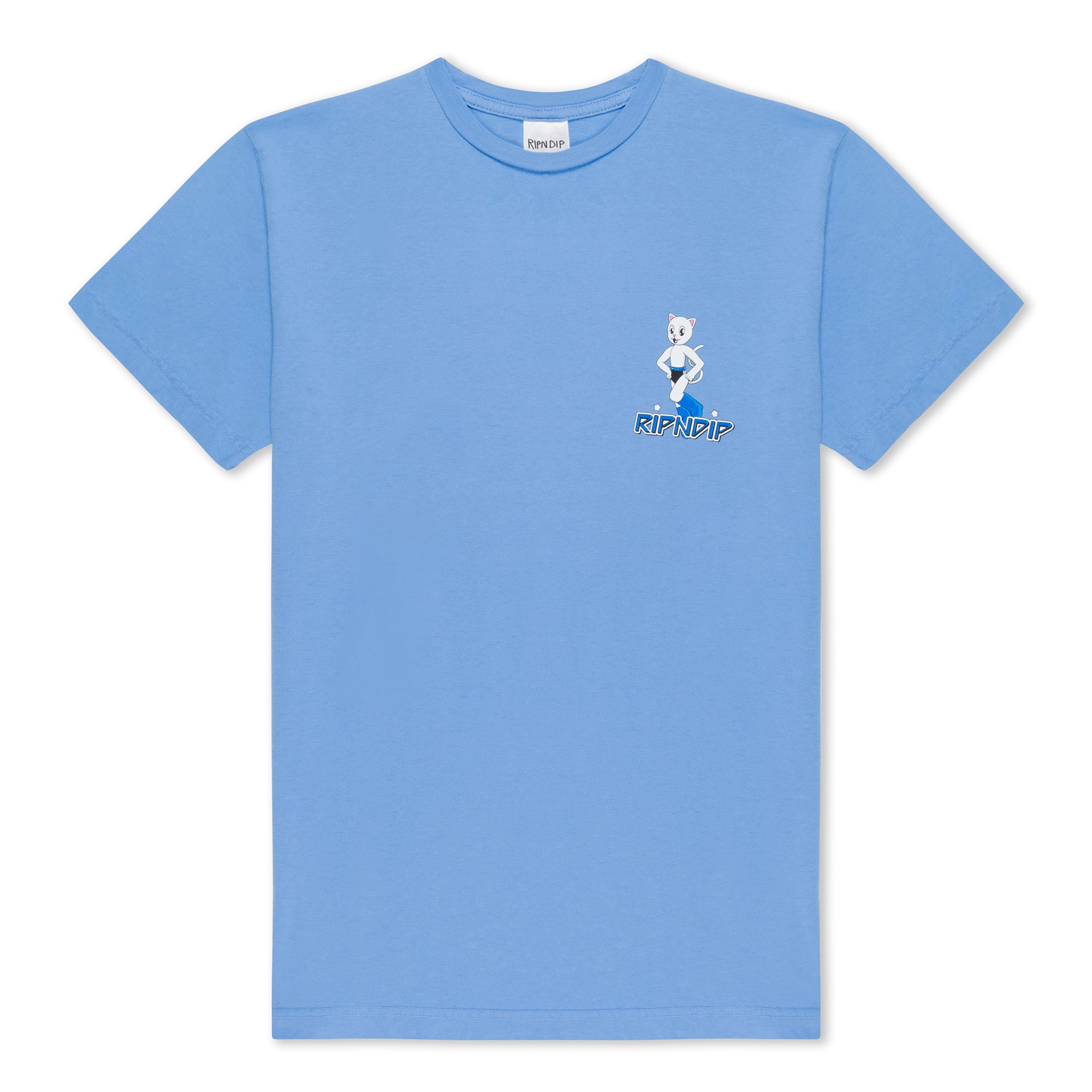 Ripndip x Naggiven Blue Boots Tee (Cornflower Blue)、mySite、merchandisen