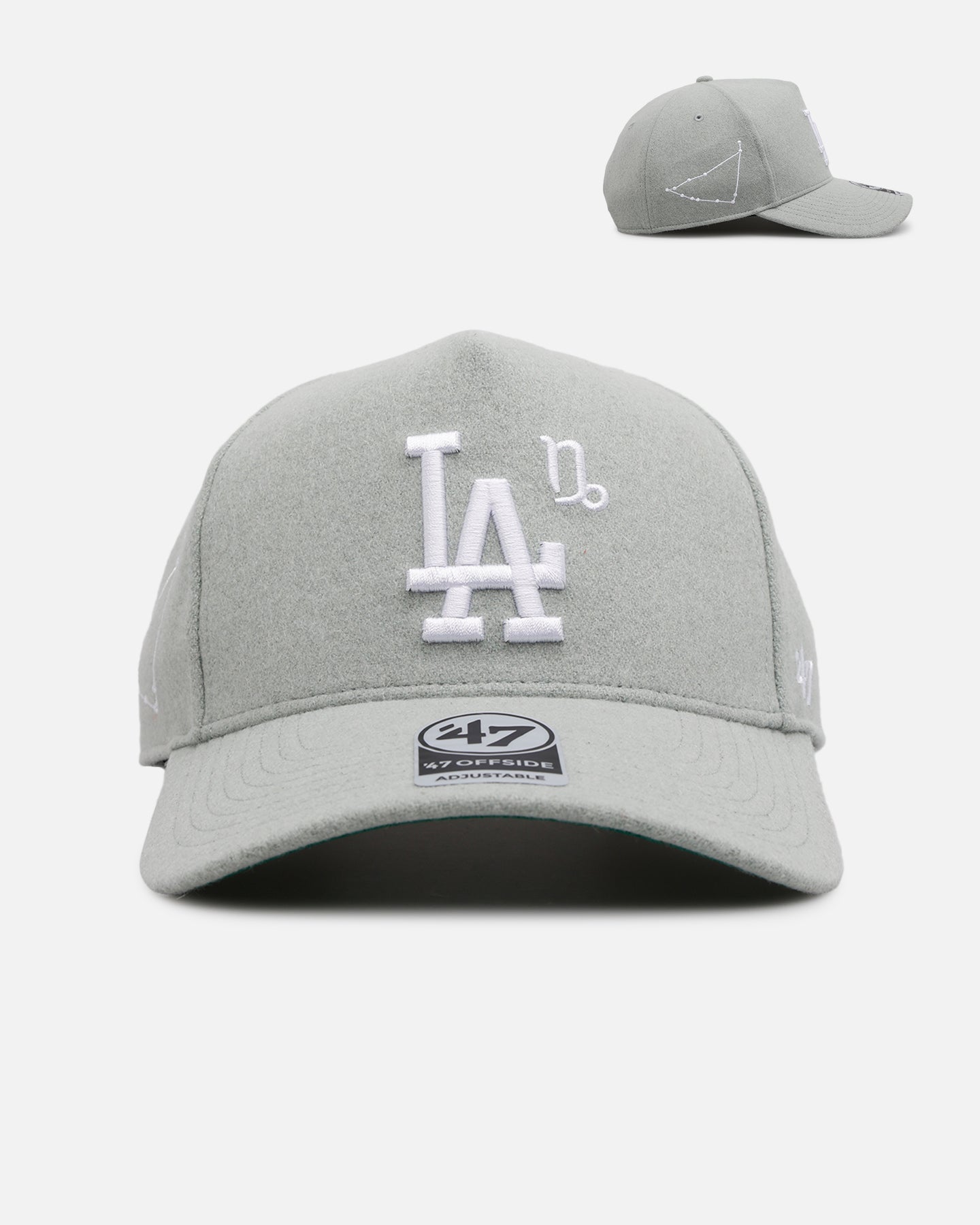 47 Brand Los Angeles Dodgers 'Zodiac' Capricorn 47 Offside Snapback Storm、mySite、zt4zffjzw
