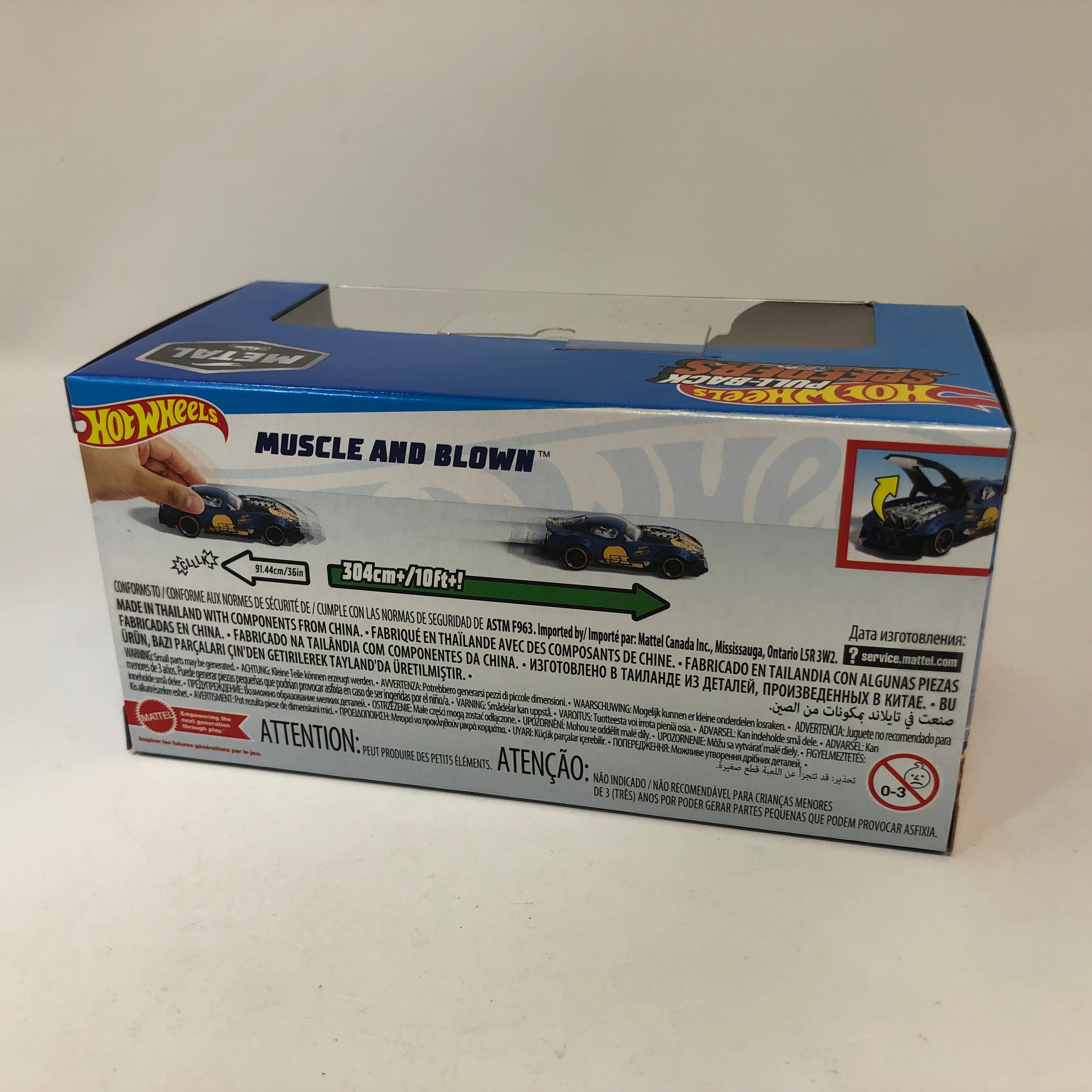 Muscle and Blown * 2023 Hot Wheels Pull-Back Speeders 1:43 scale、mySite、hgirdovlk