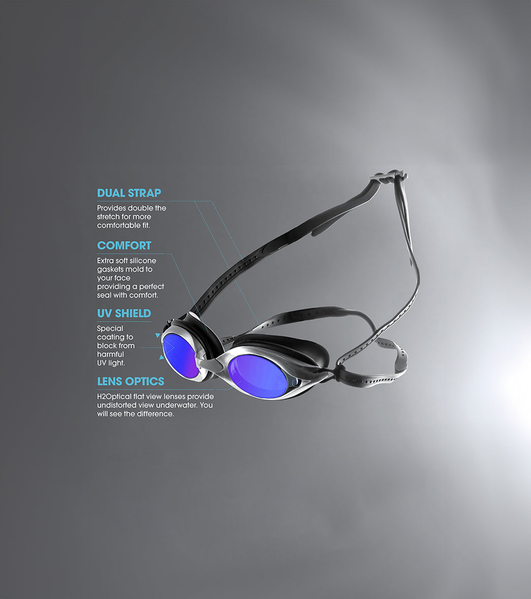 H2O Audio Bliss Swim Goggle、mySite、noshort