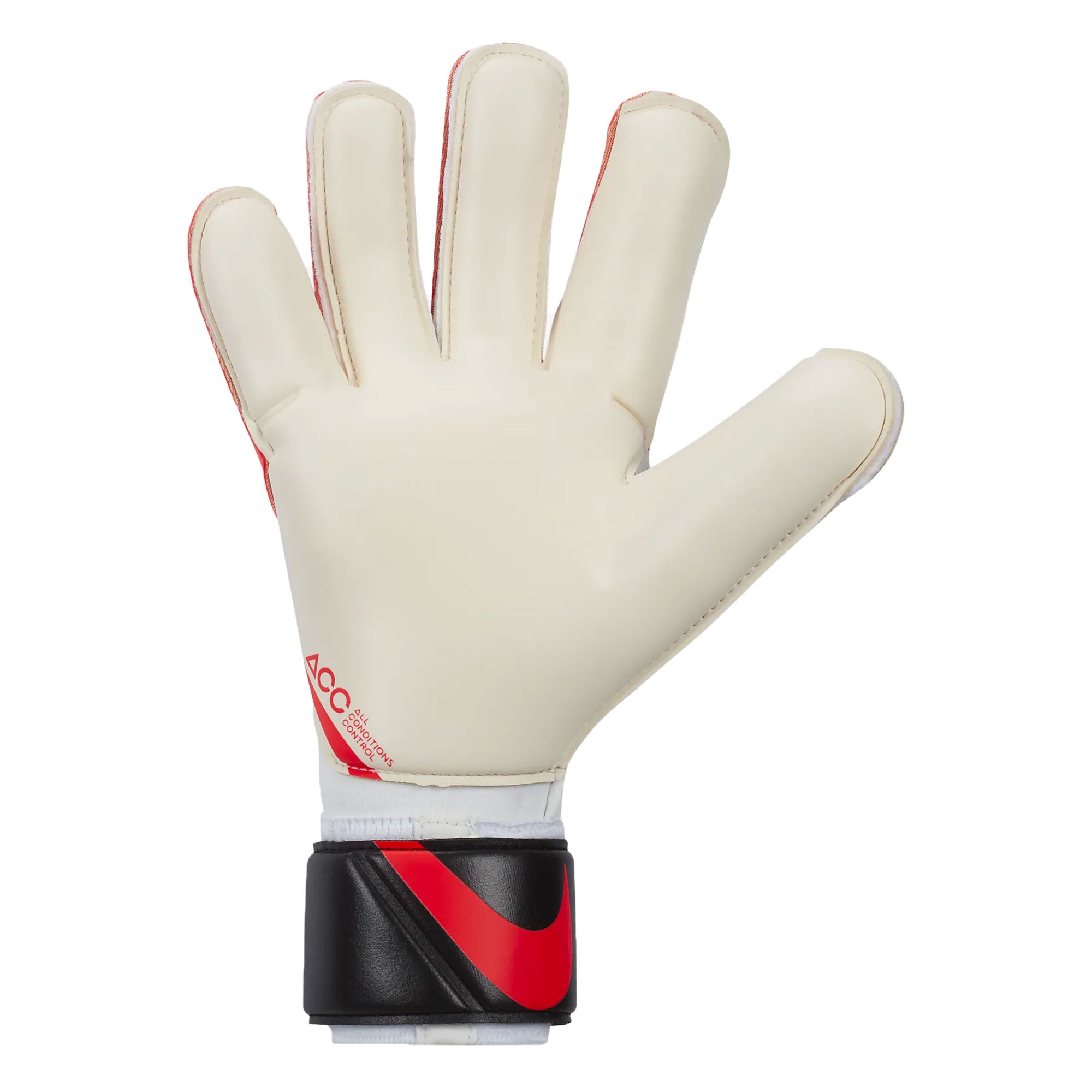 Nike Men's Vapor Grip 3 Goalkeeper White/Red、mySite、noshort