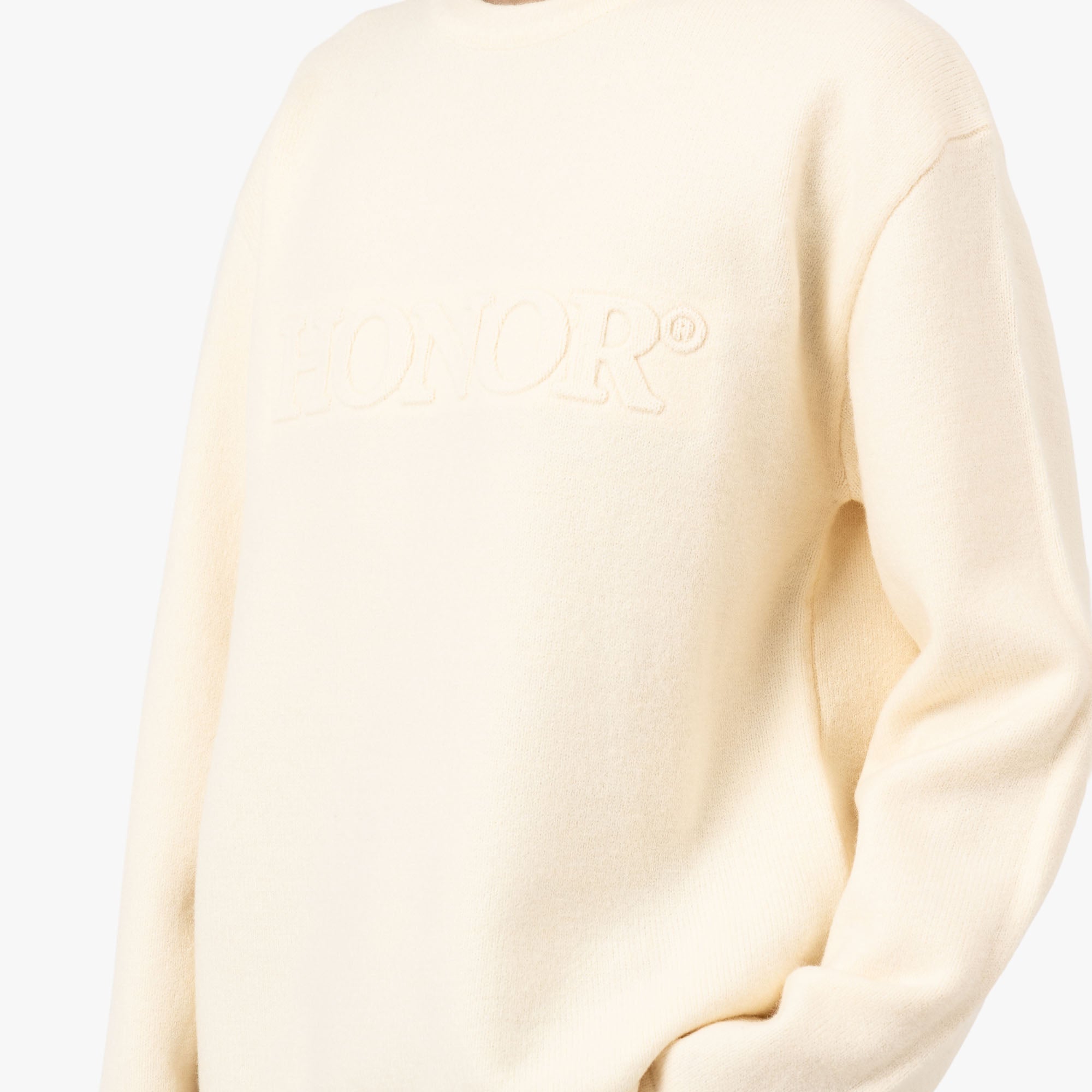  Honor The Gift Honor Knit Sweater Cream、mySite、merchandisen