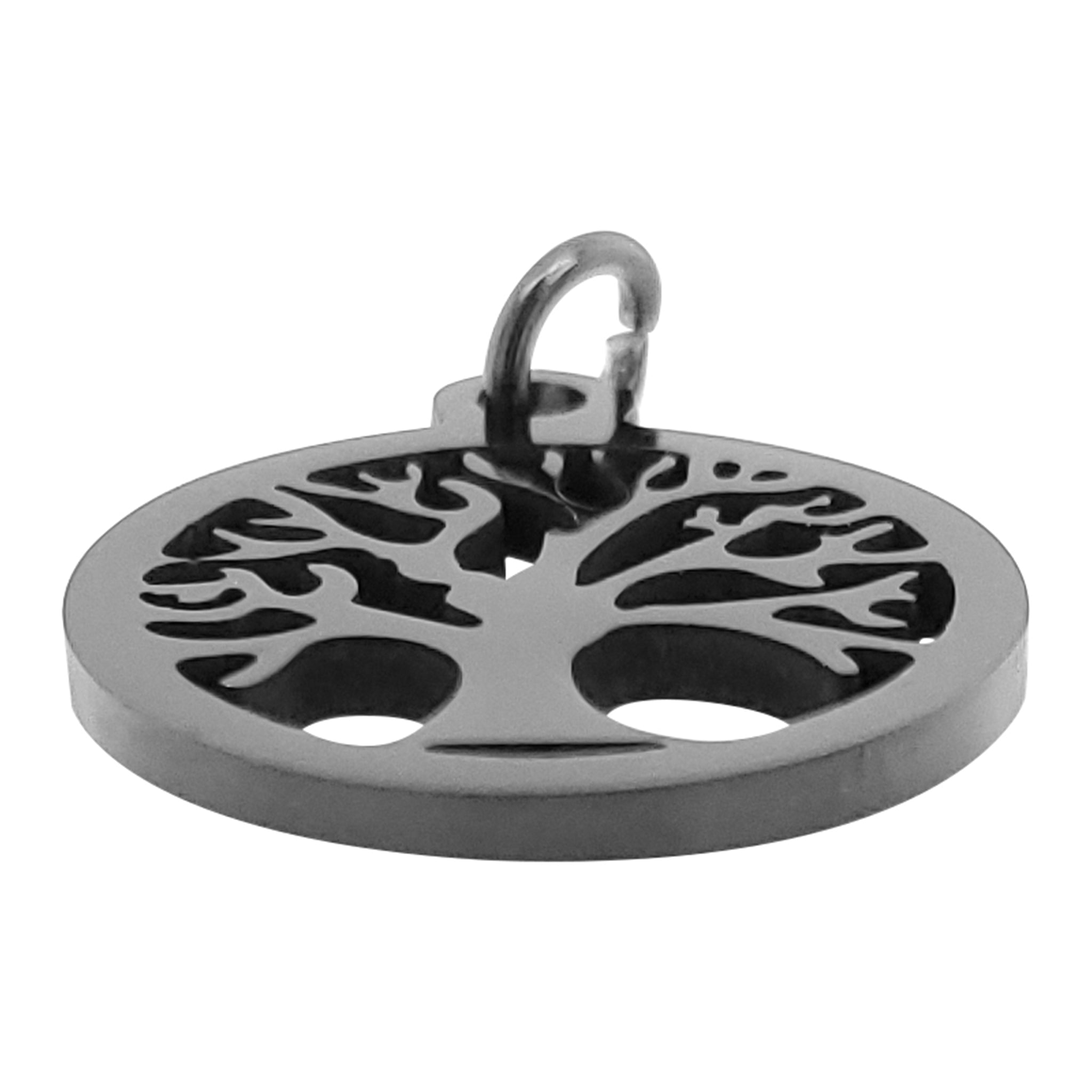 18K Gold PVD Coated Stainless Steel Tree of Life Charm / PDC9011、mySite、dreamappss