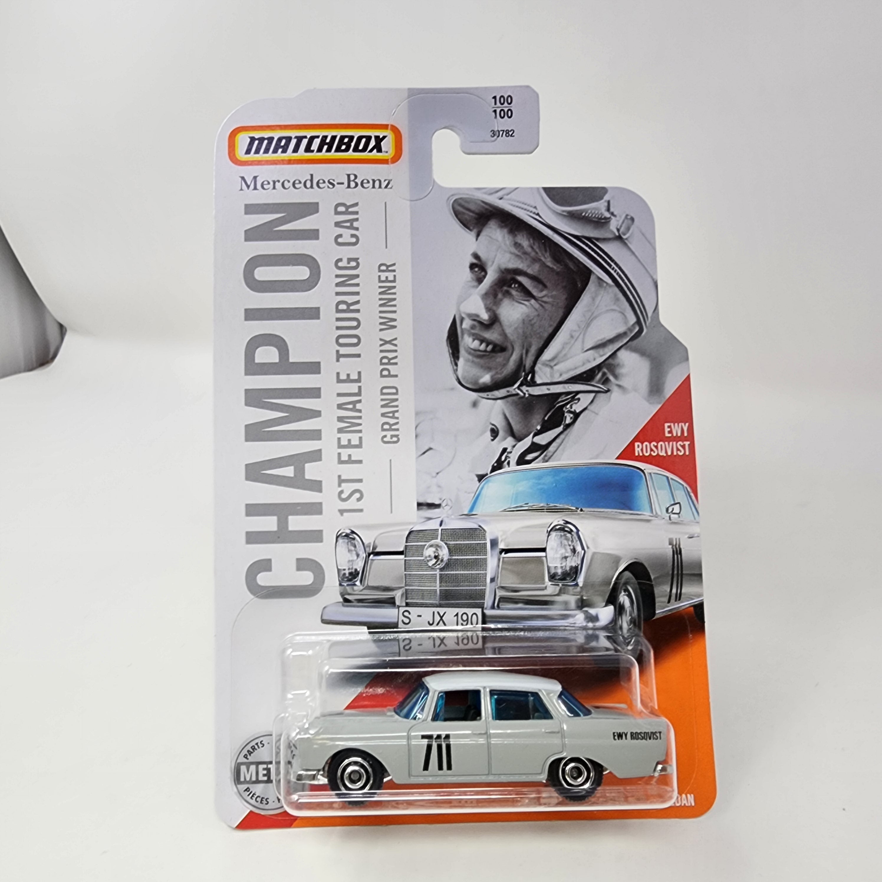 '62 Mercedes-Benz 220 SE Sedan * Ewy Rosqvist Grand Prix * Matchbox、mySite、hgirdovlk