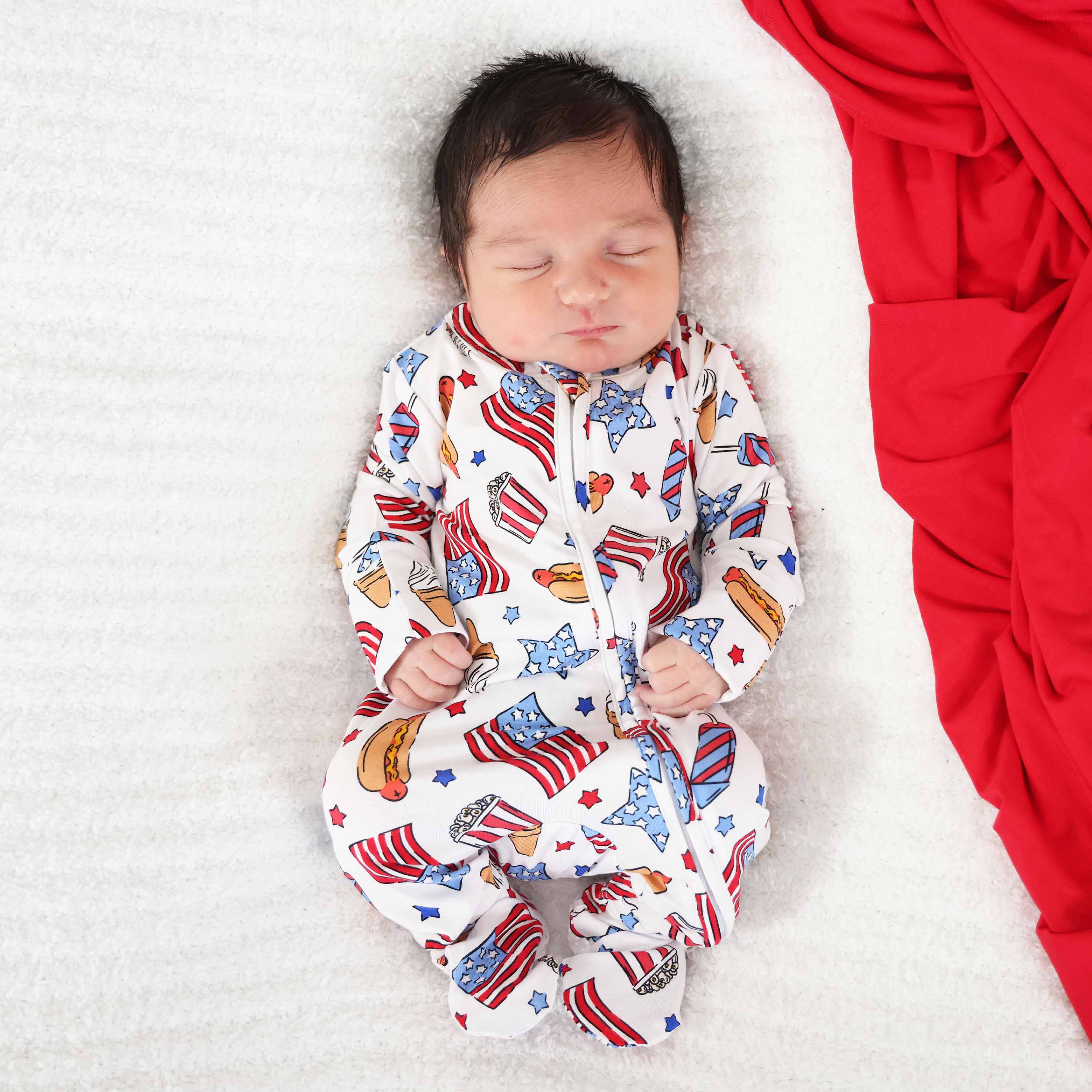  Party in the USA Zipper Footie | Fireworks、mySite、layawaytickets