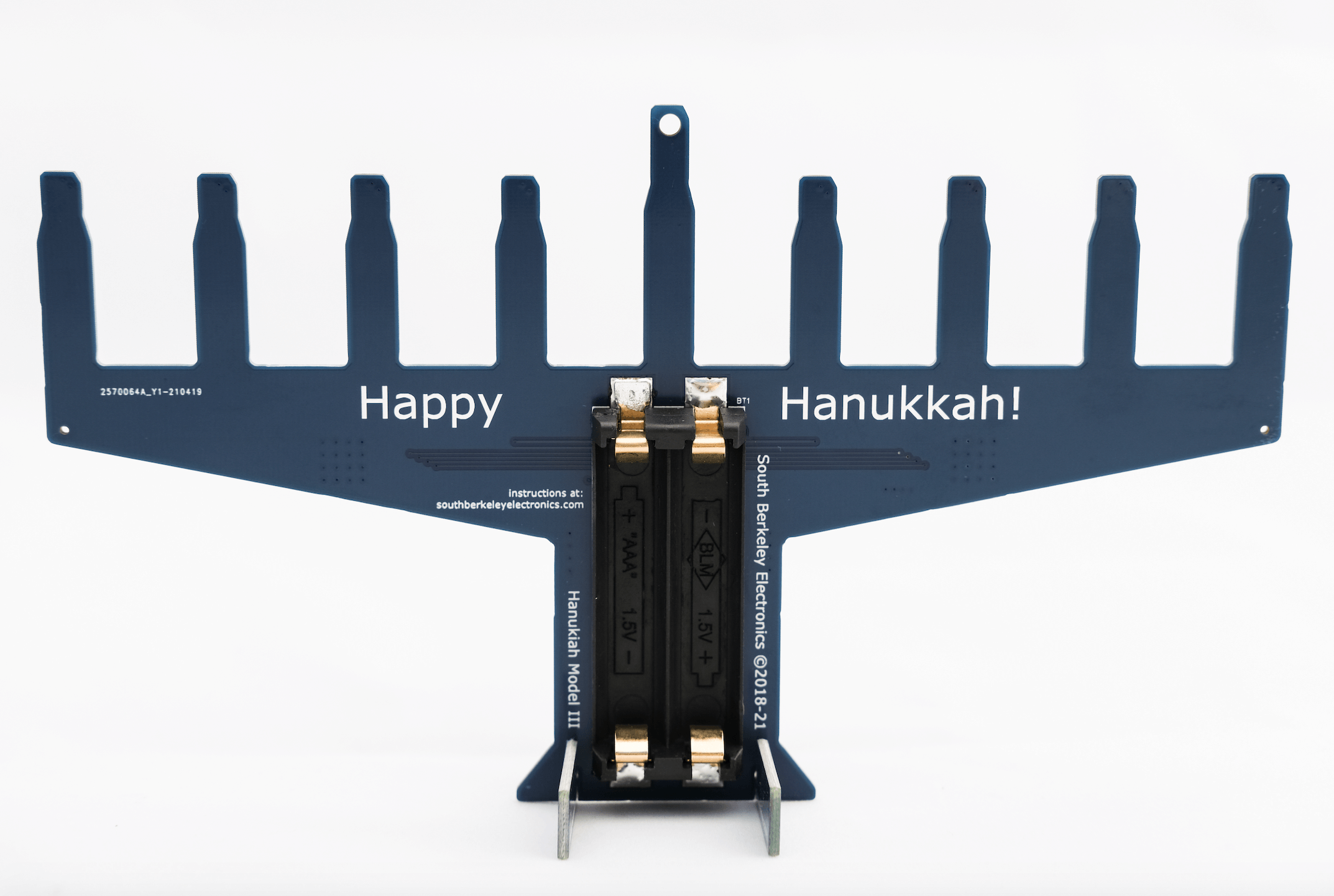 Electronic Circuit Board Menorah Model III、mySite、topwebapps
