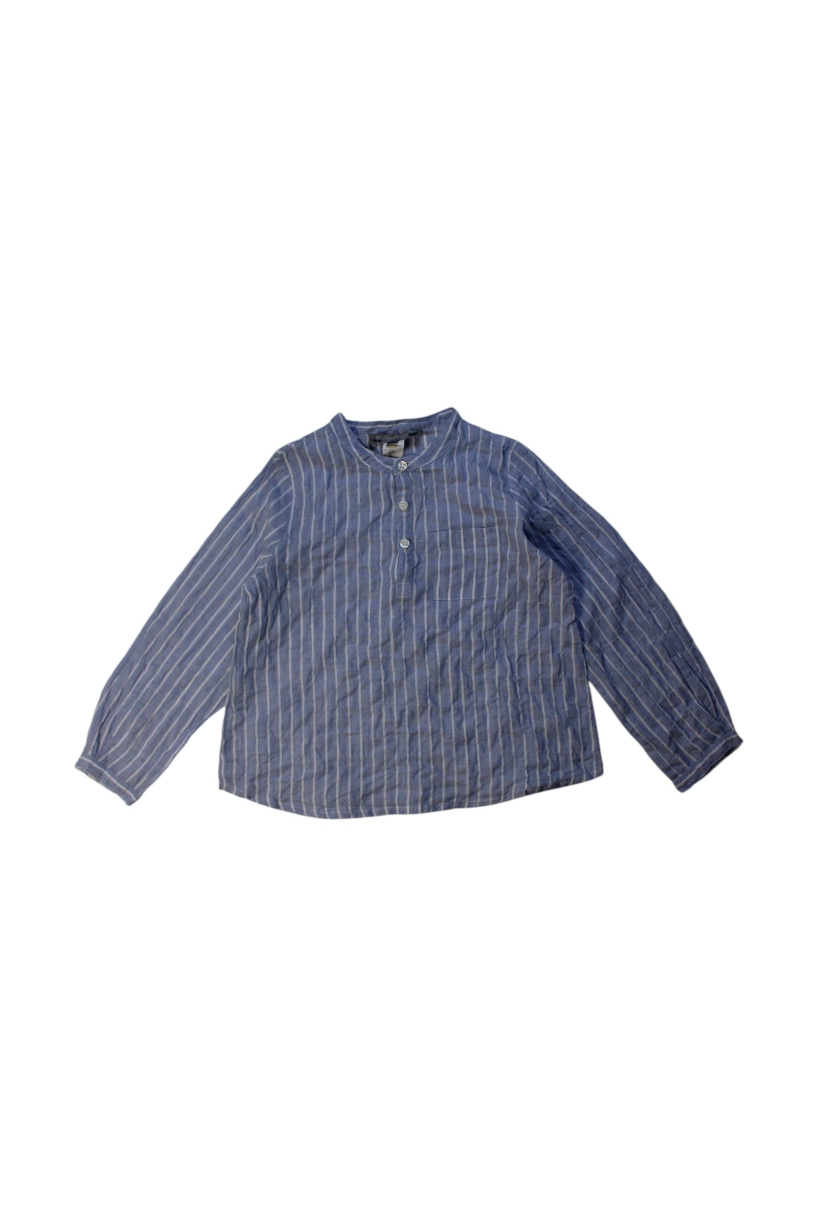 Bonpoint Striped Long Sleeve Shirt 3T、mySite、g9winljtr