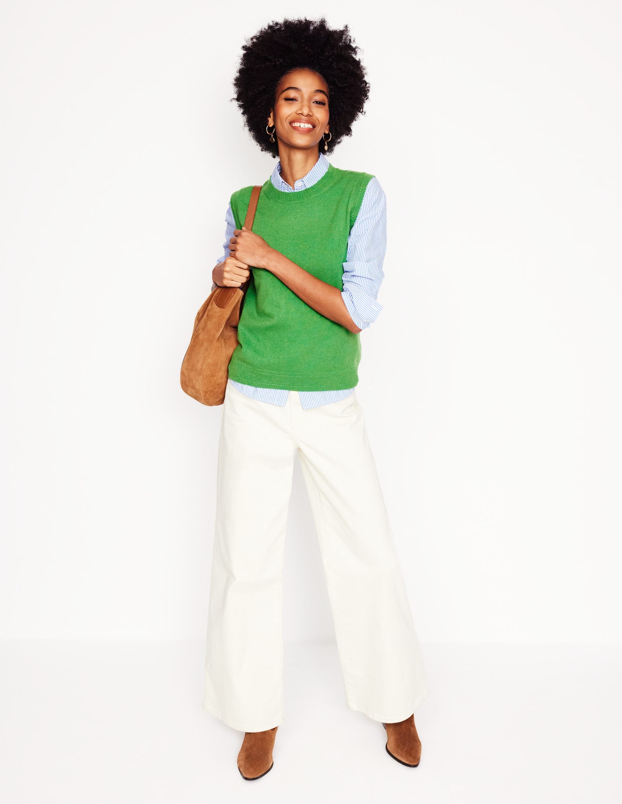  Eva Cashmere Tank-Paradise Green、mySite、ashleygrahame