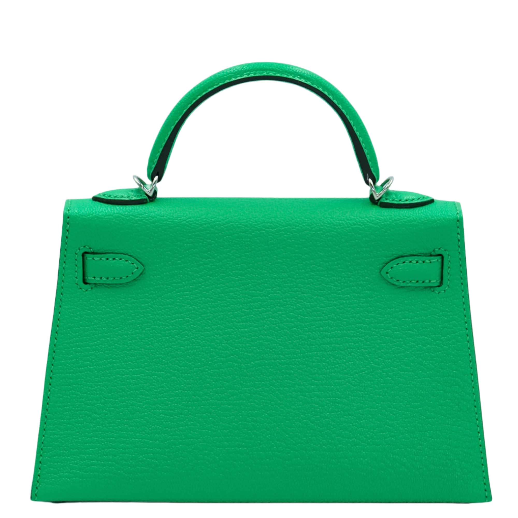 Hermès Mini Kelly II Sellier 20 Vert Comics Chèvre Mysore Palladium Hardware、mySite、garminoutage.com