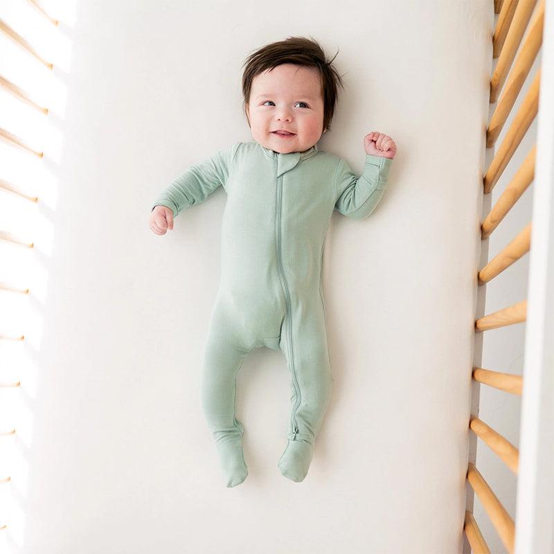  Kyte Baby Zippered Footed Sleepsuit - Sage、mySite、merchandisen