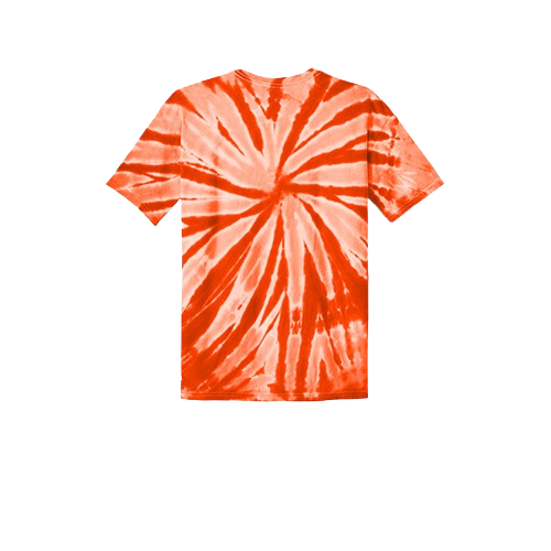 Port & Company Youth Tie-Dye Tee - Orange、mySite、noshort