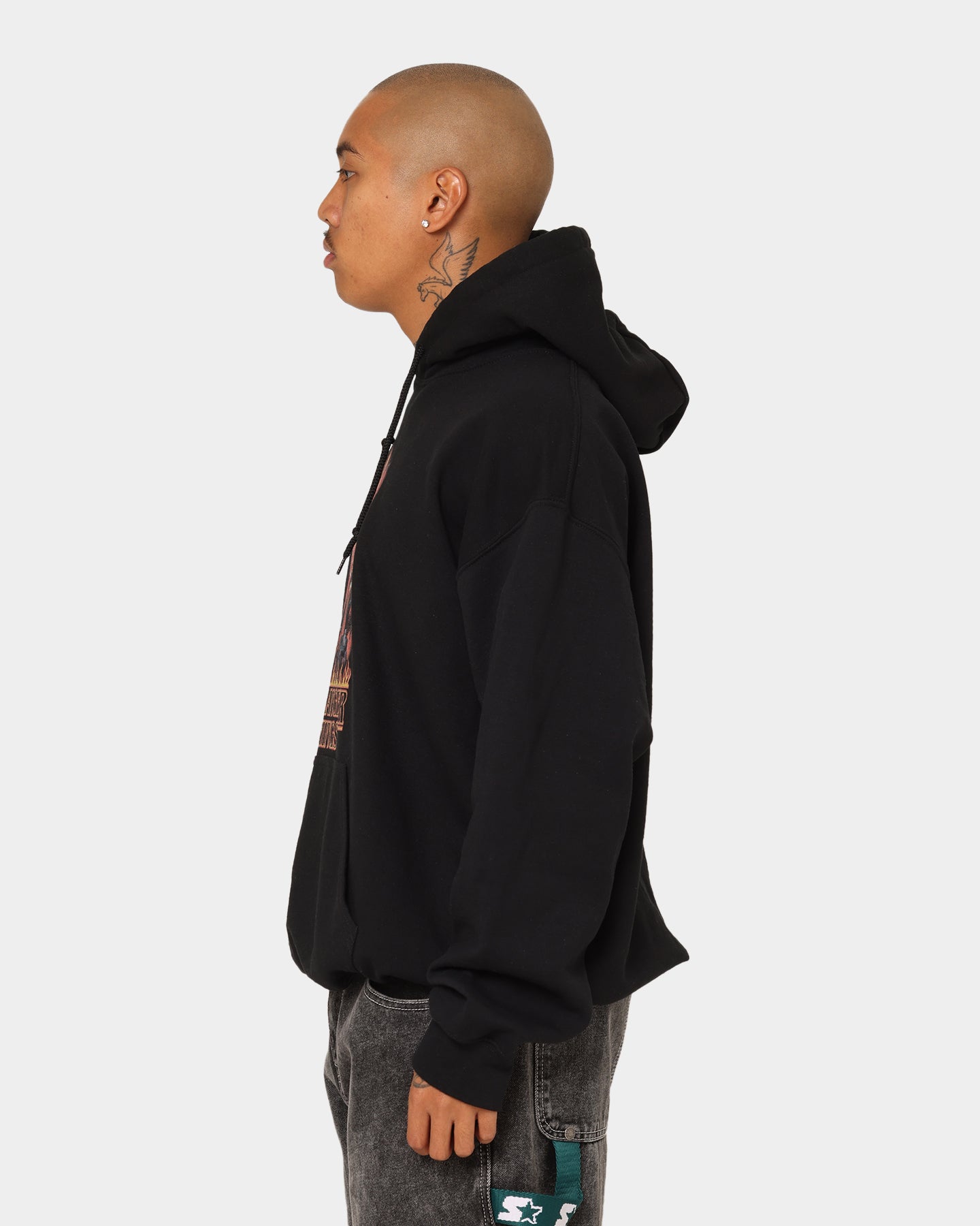 Goat Crew X Stranger Things Metal Hoodie Black、mySite、zt4zffjzw