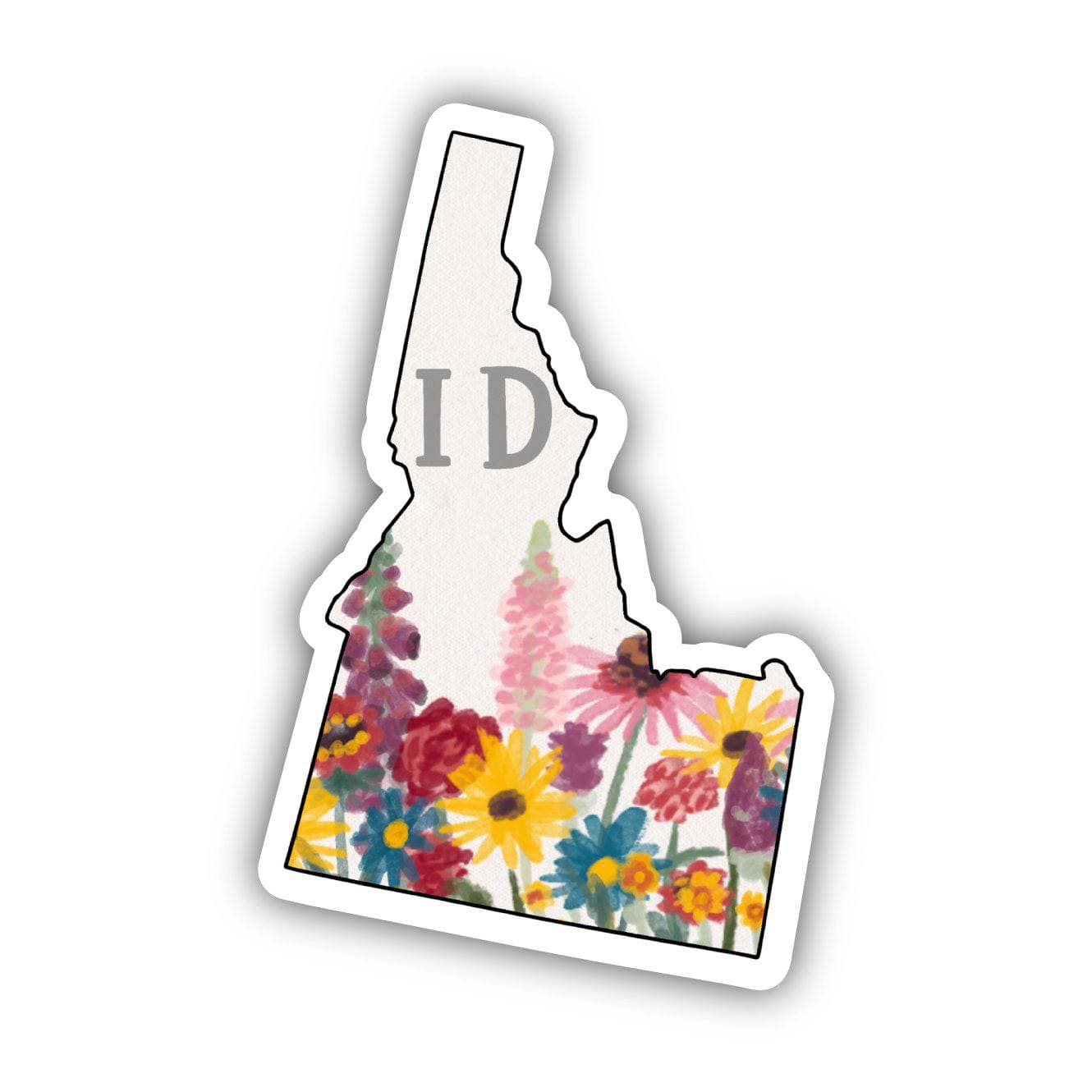  Idaho Painterly Pattern Sticker、mySite、ghnorth