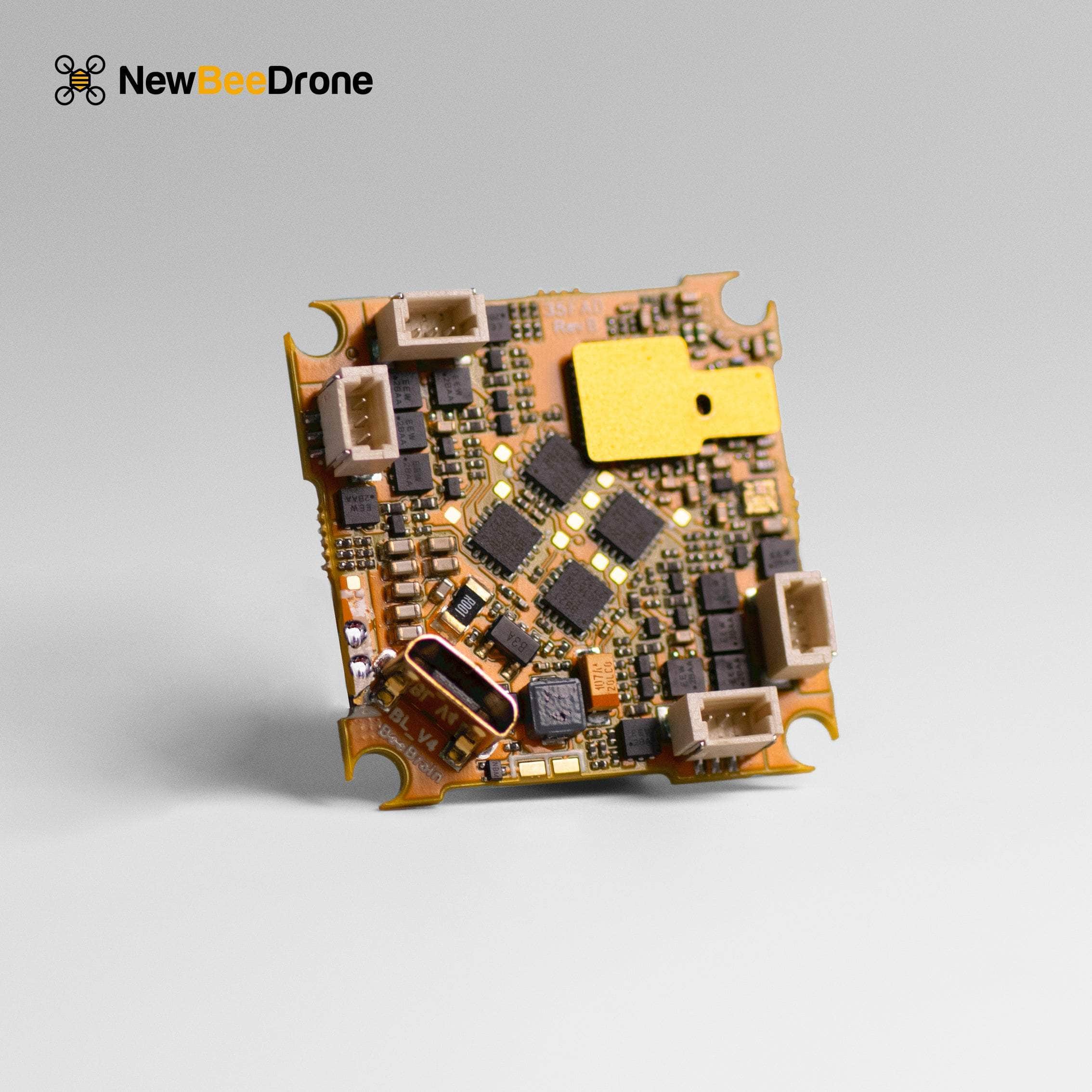  NewBeeDrone x ImmersionRC BeeBrain BLV4 Built-in Ghost Rx AIO Flight Controller、mySite、merchandisen