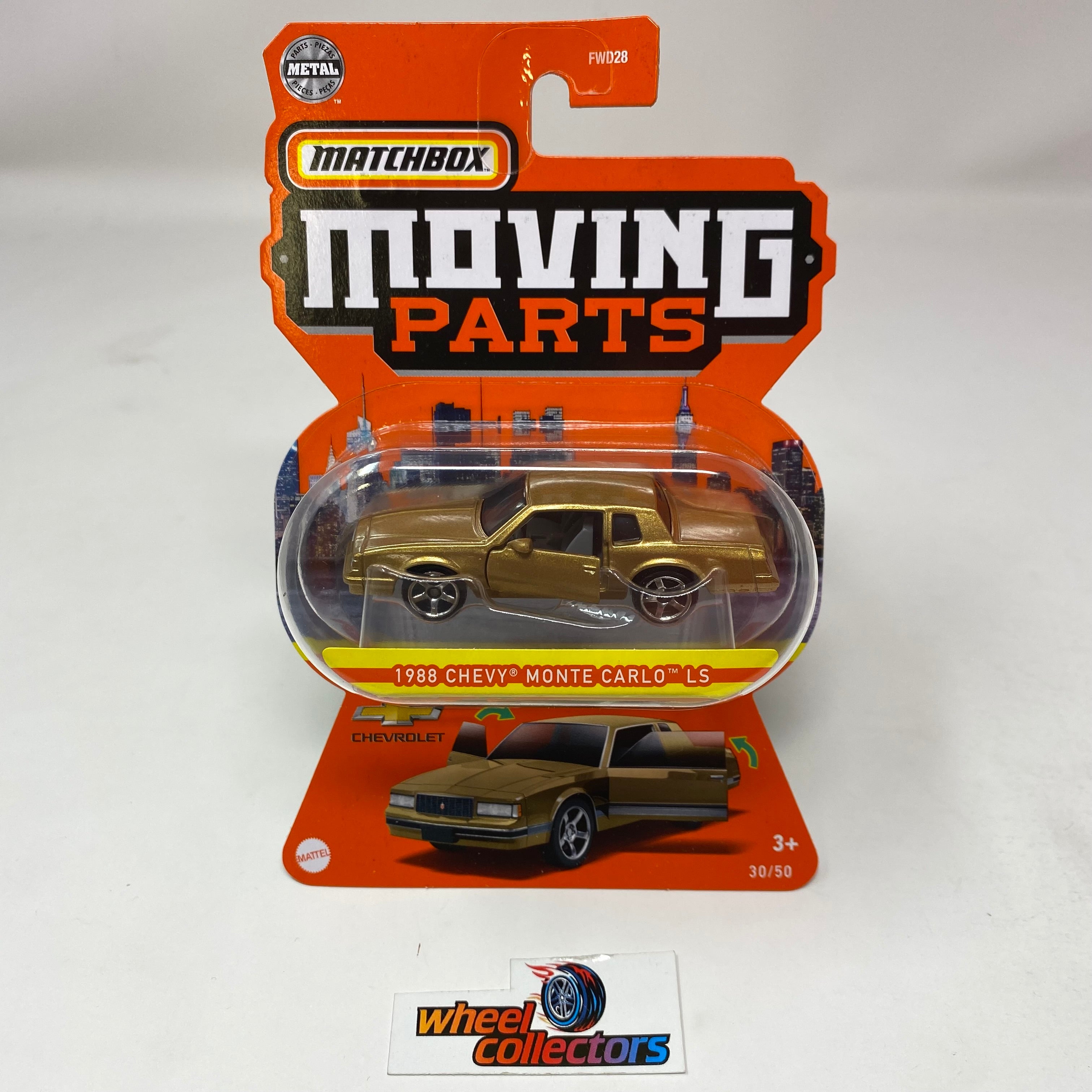 1988 Chevy Monte Carlo * GOLD * 2022 Matchbox Moving Parts Case B、mySite、hgirdovlk