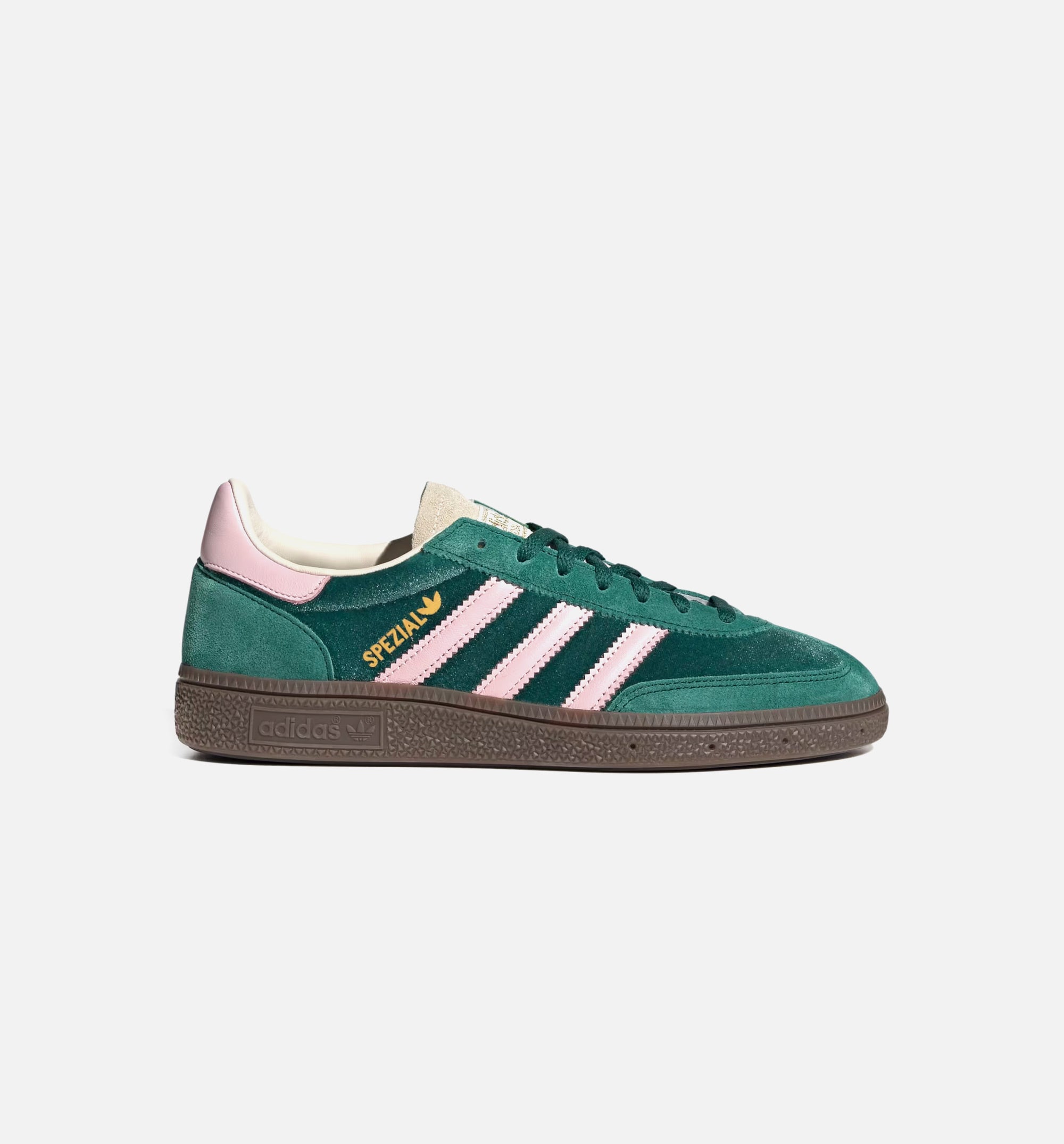 Handball Spezial Velvet Womens Lifestyle Shoe - Green/Pink、mySite、dreamappss