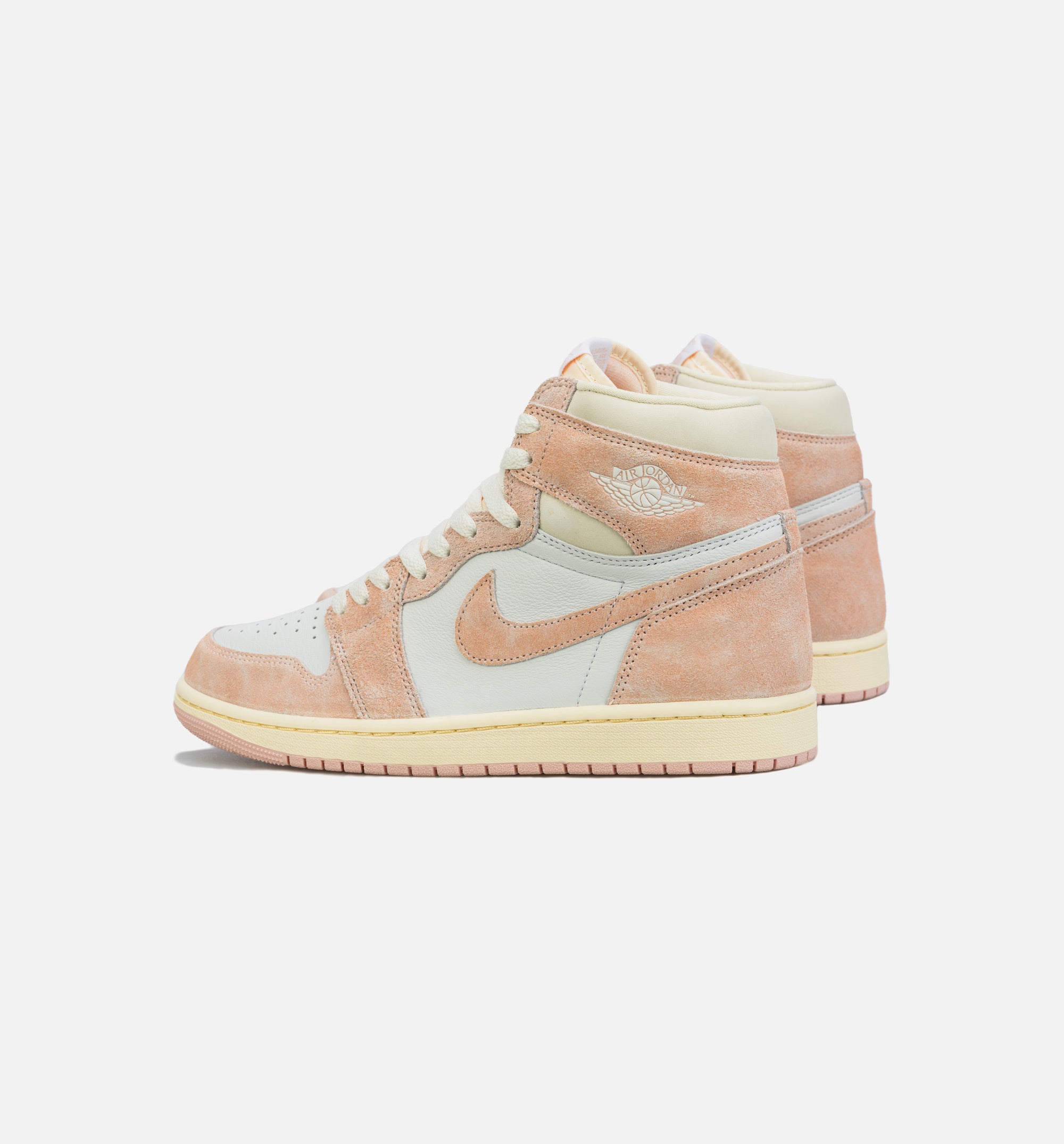 Air Jordan 1 Retro High OG Washed Pink Womens Lifestyle Shoe - White/Pink、mySite、dreamappss