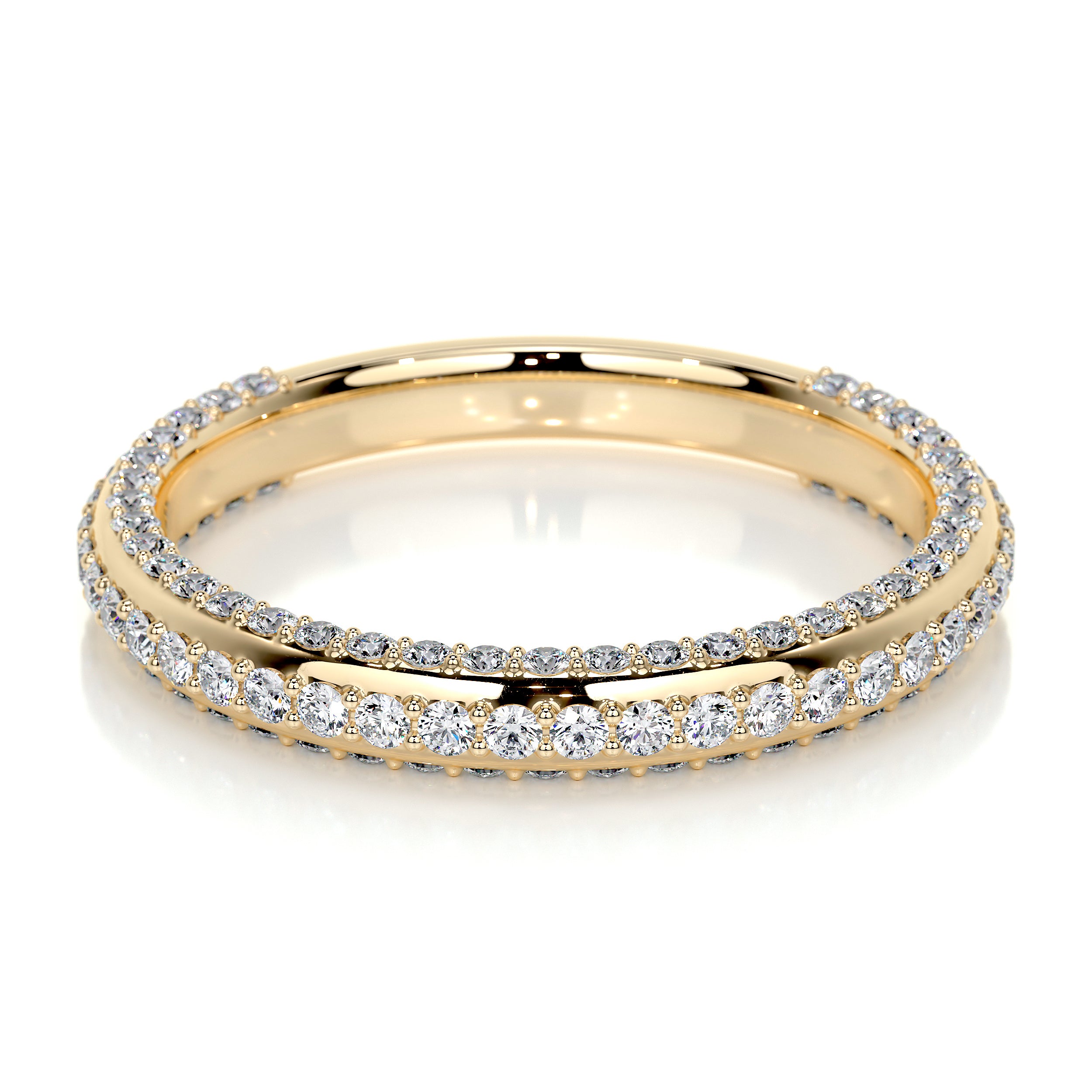 Anastasia Lab Grown Diamond Wedding Ring (0.75 Carat) -18K Yellow Gold、mySite、hinf8tx79