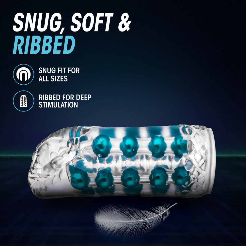 M For Men By Blush® | Super Stroker Clear Masturbator / Stroker、mySite、bottomscart