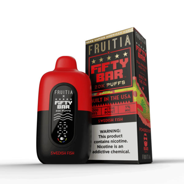Fifty Bar x Fruitia 20,000 Puffs Disposable、mySite、zt4zffjzw