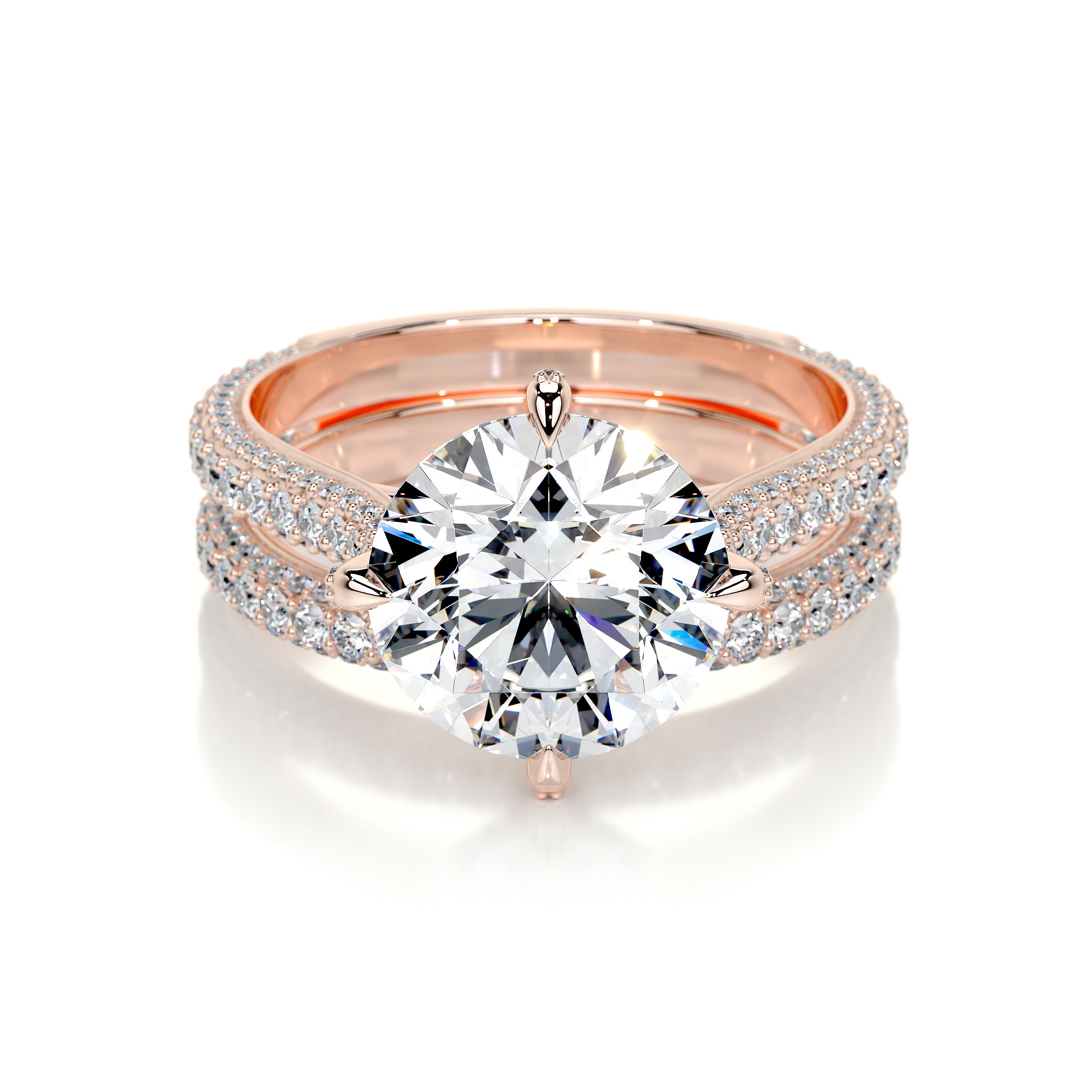 Jocelyn Lab Grown Diamond Bridal Set -14K Rose Gold、mySite、hinf8tx79