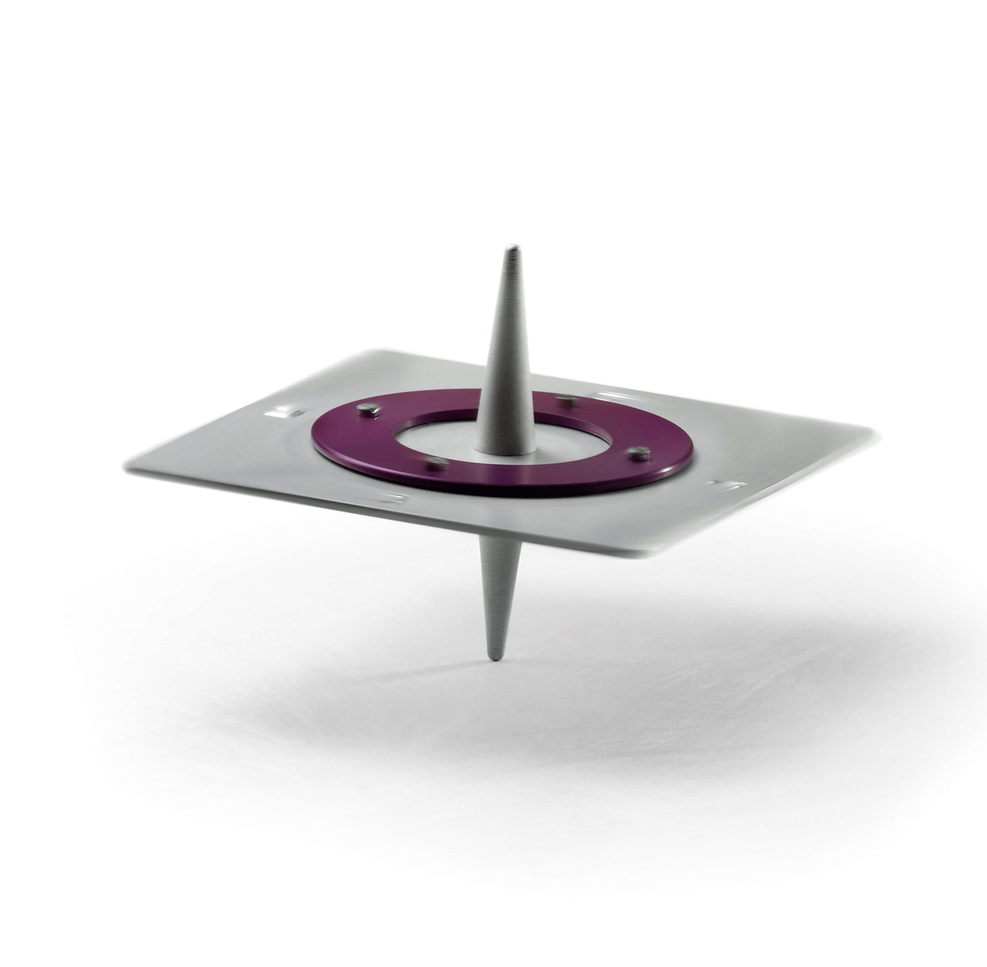 Purple Square Saturn Dreidel by Laura Cowan、mySite、topwebapps