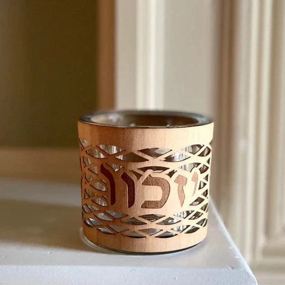 Maple Yahrzeit Candle Holder、mySite、topwebapps