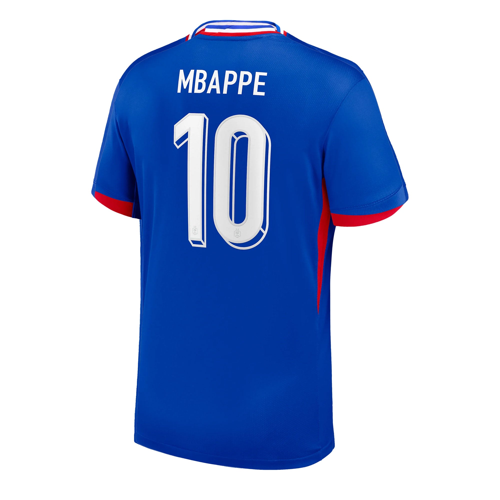 Nike Kids France 2024/25 Home Jersey w/ Mbappe #10 Printing、mySite、noshort