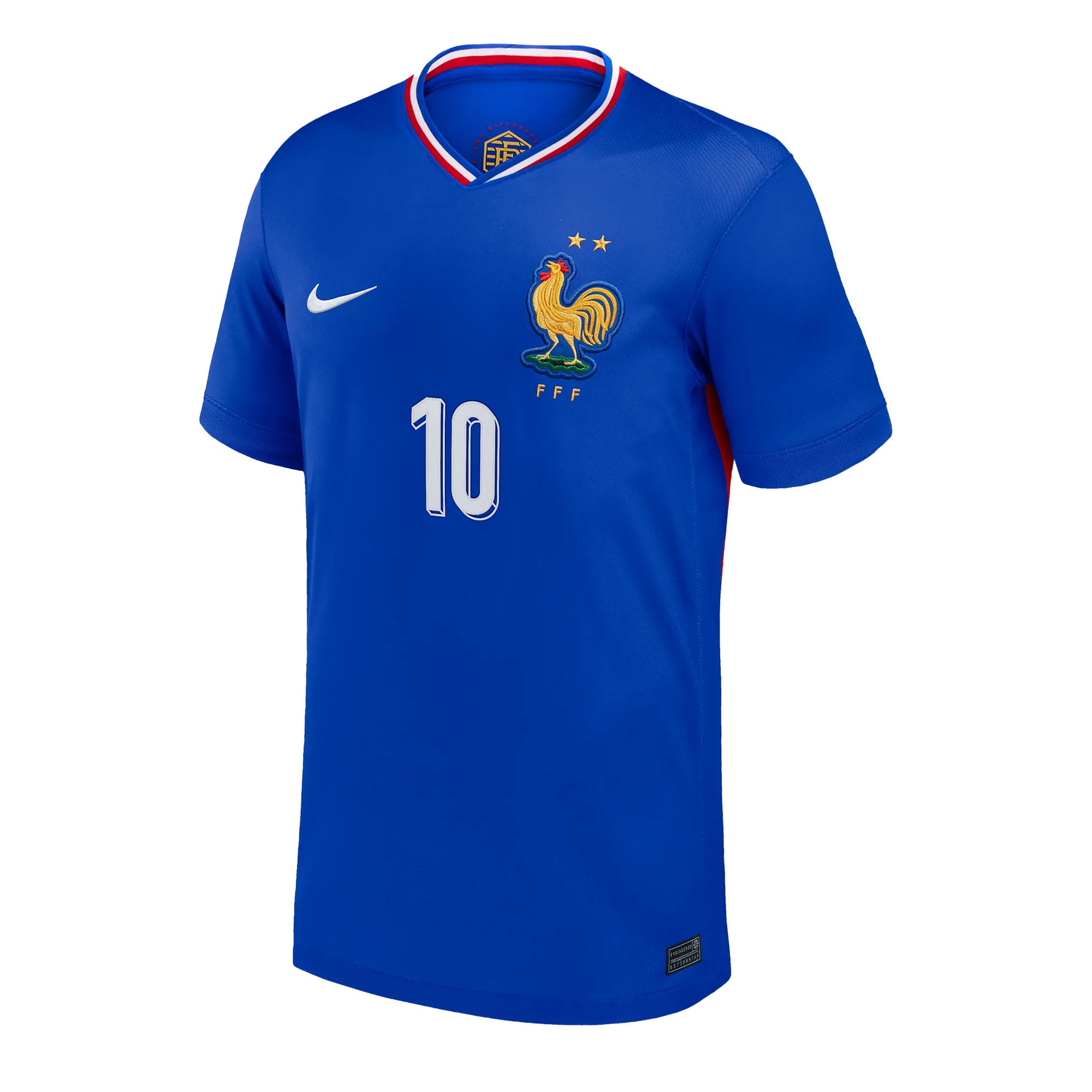 Nike Kids France 2024/25 Home Jersey w/ Mbappe #10 Printing、mySite、bottomscart